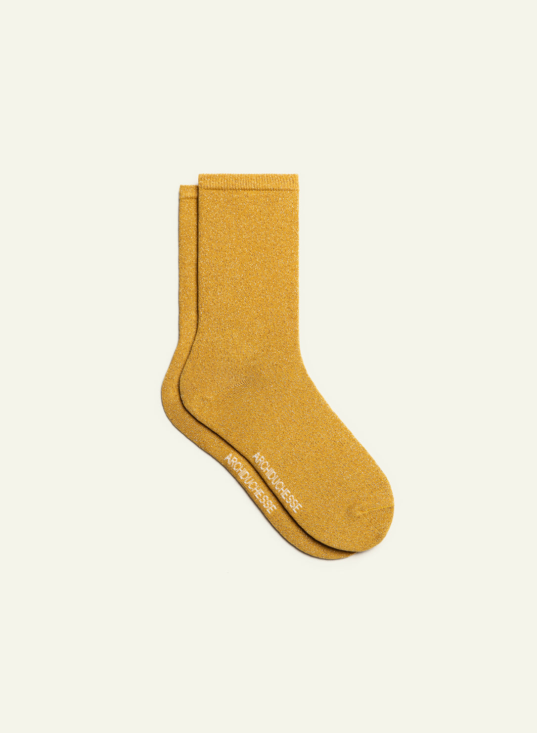 archiduchesse-paillet-e-soleil-chaussettes-jaune-36-41-lurex image 2