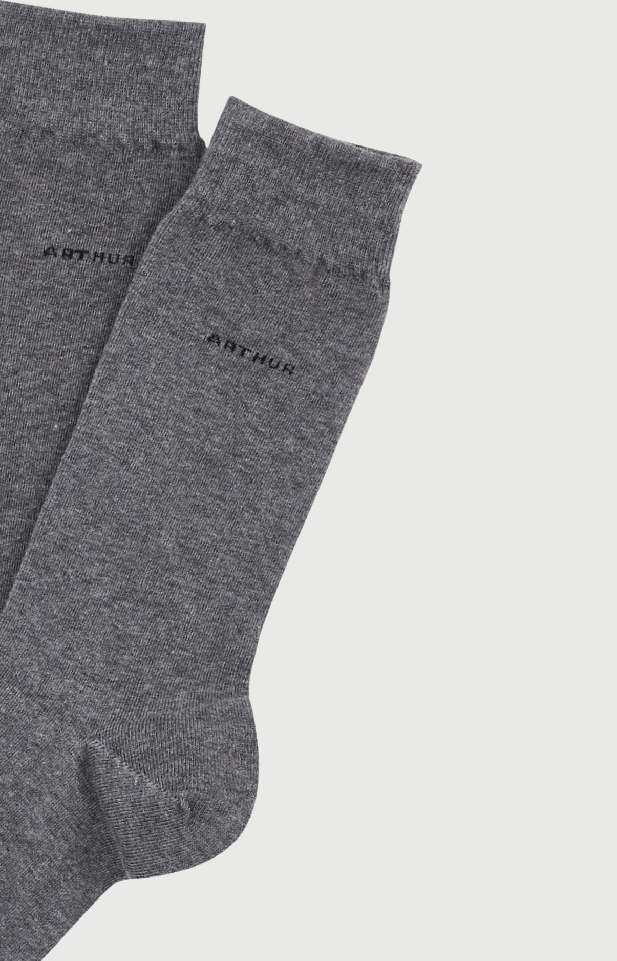 arthur-bob-chaussettes-coton-bio-anthracite-40-46 image 2