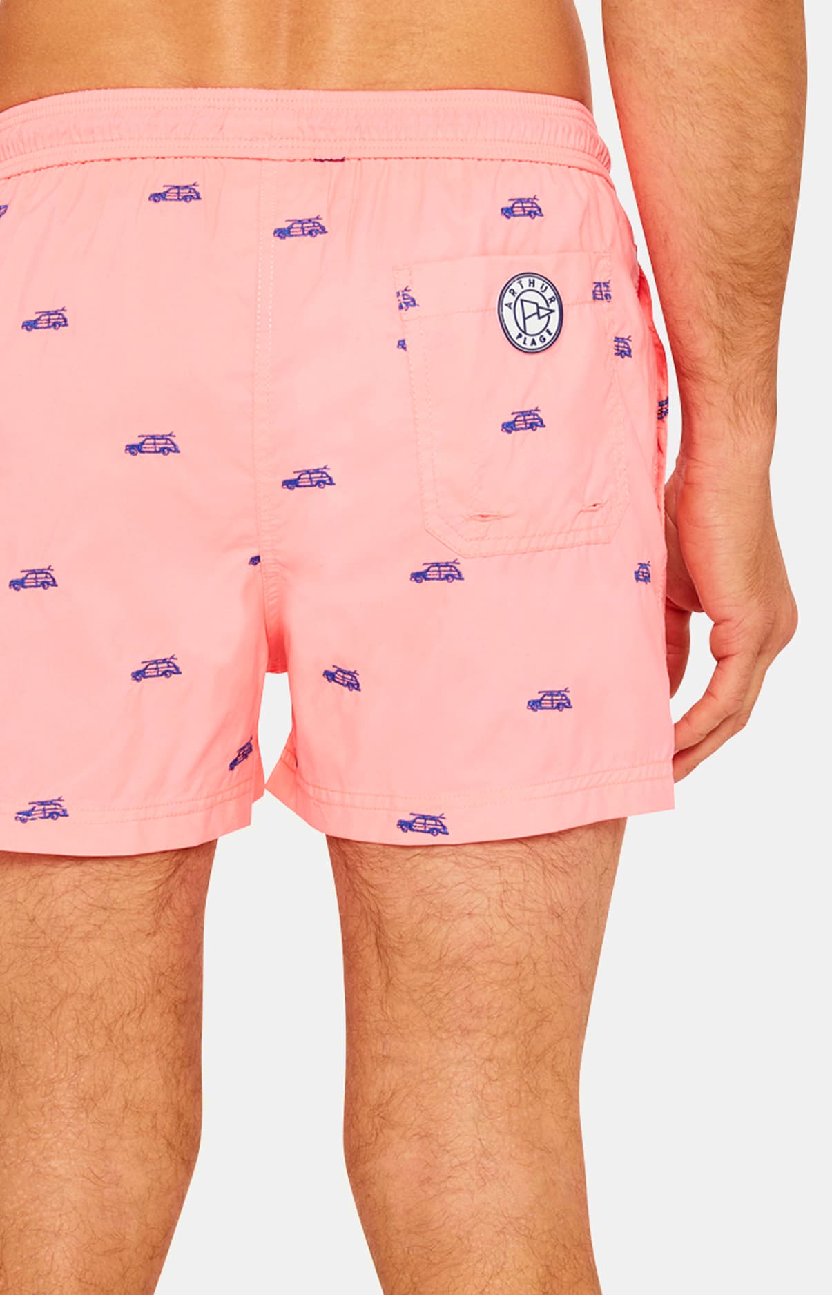 arthur-bob-californie-short-de-bain-rose-recycl image 7