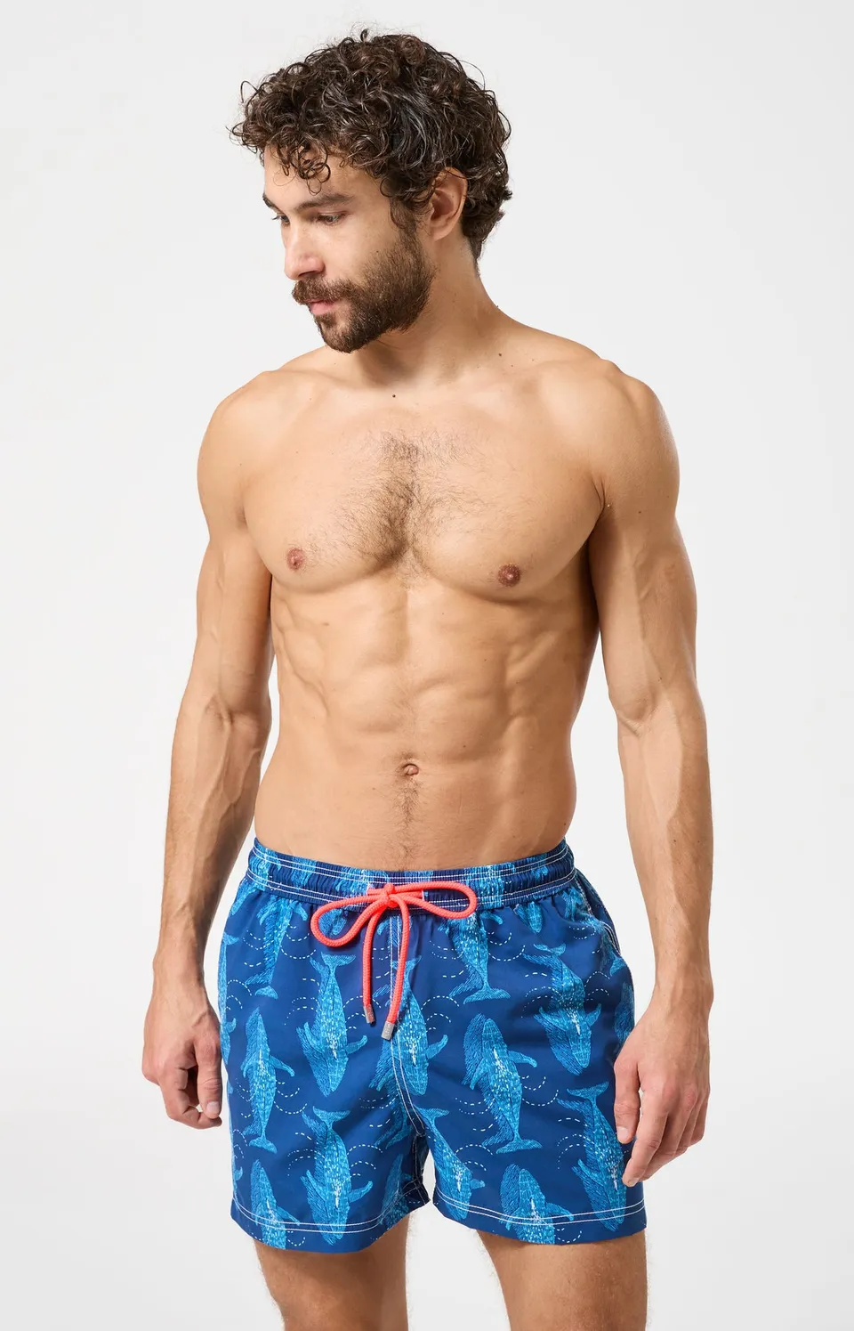 arthur-bob-pacifique-short-de-bain-marine-polyester-recycl image 1