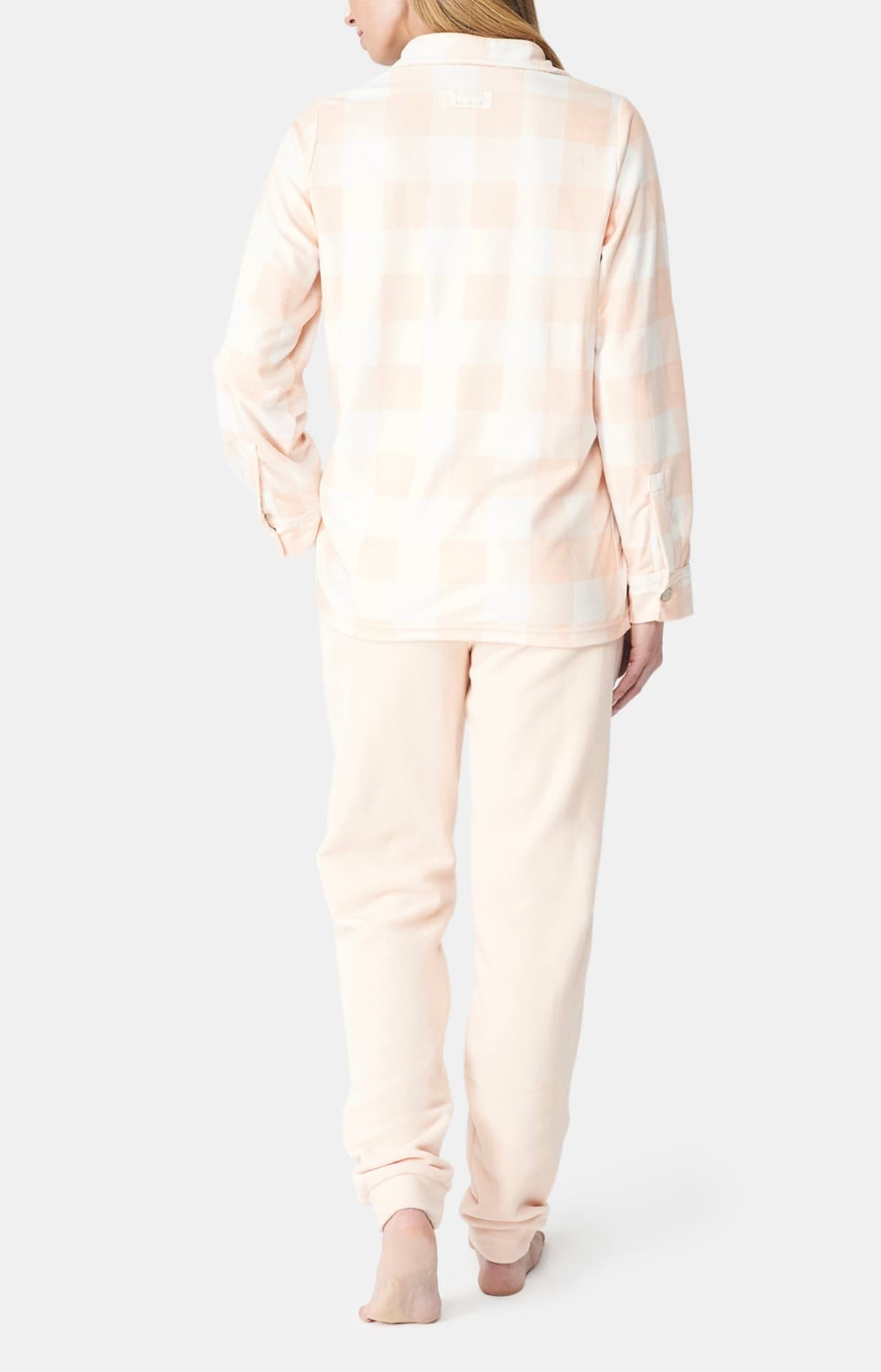 arthur-bob-doux-rose-pyjama-polaire-femme-rose-chemise image 5