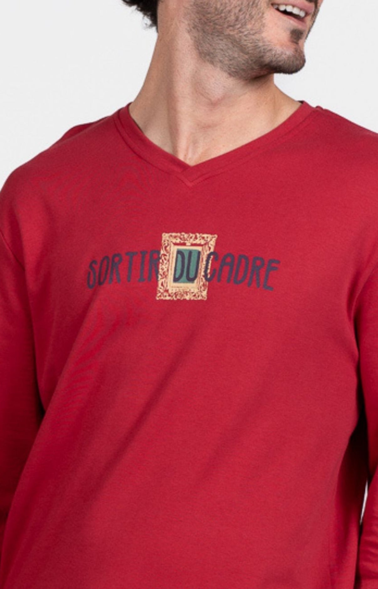 arthur-bob-sortir-du-cadre-pyjama-coton-bio-bleu image 2