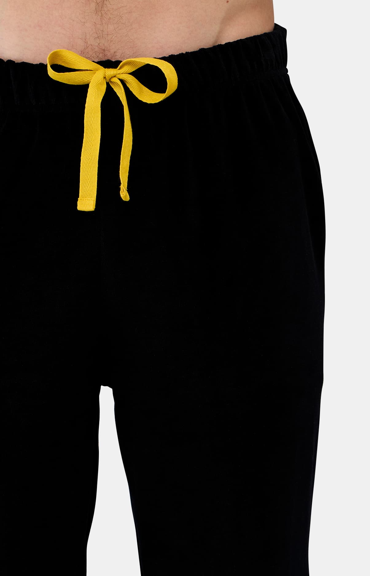 arthur-bob-polaire-pyjama-homme-noir-manches-longues image 4
