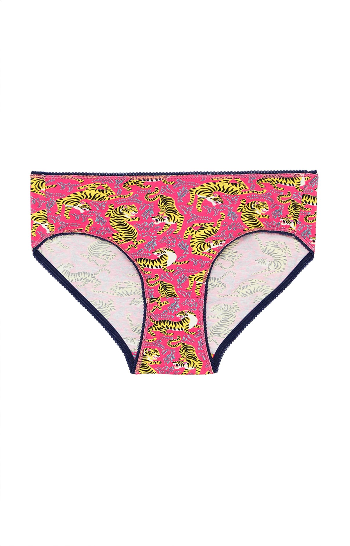 arthur-bob-culotte-coton-bio-tigre-rose-fushia image 3