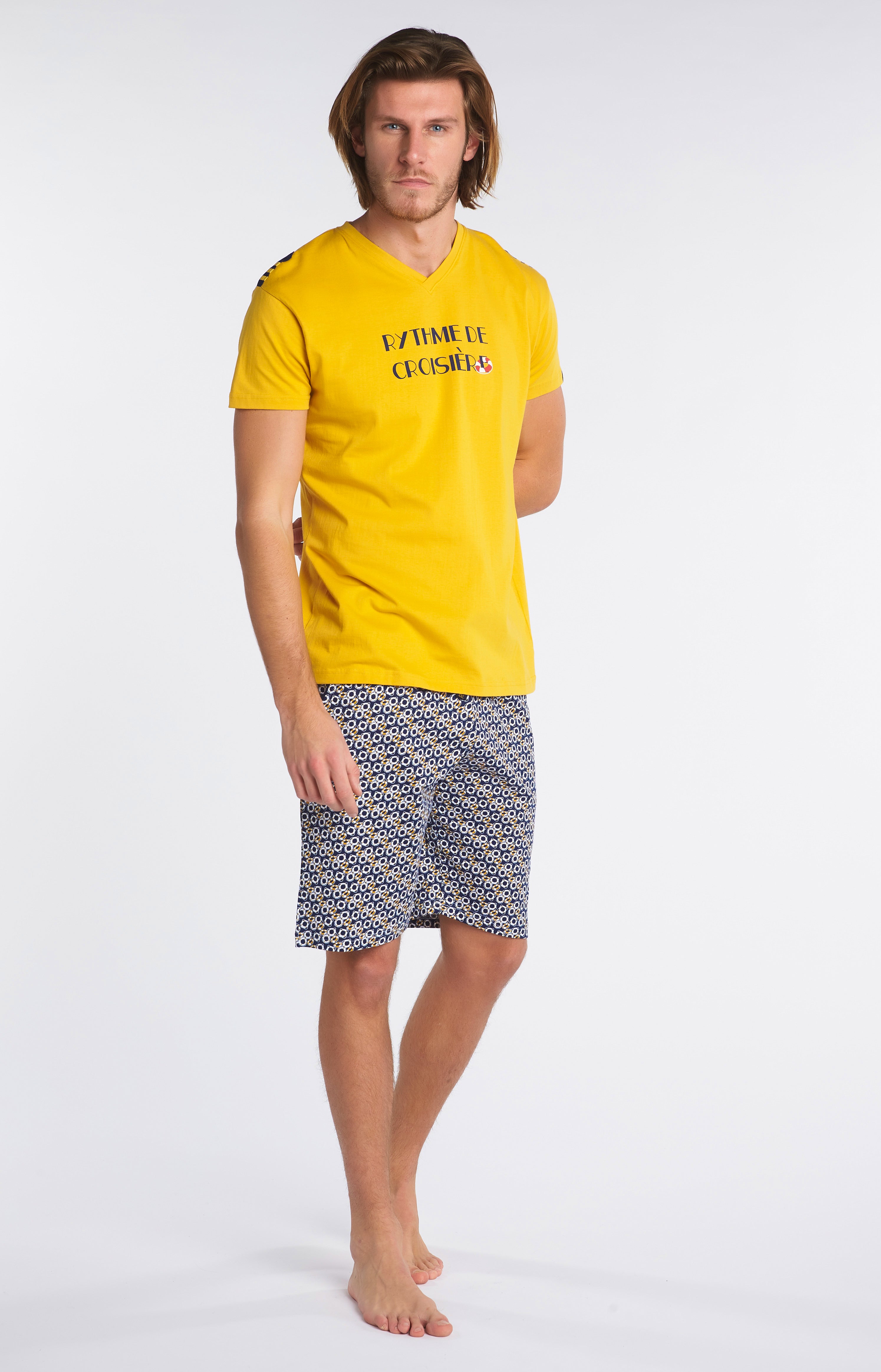 arthur-bob-bou-e-pyjashort-homme-coton-bio-marine image 4