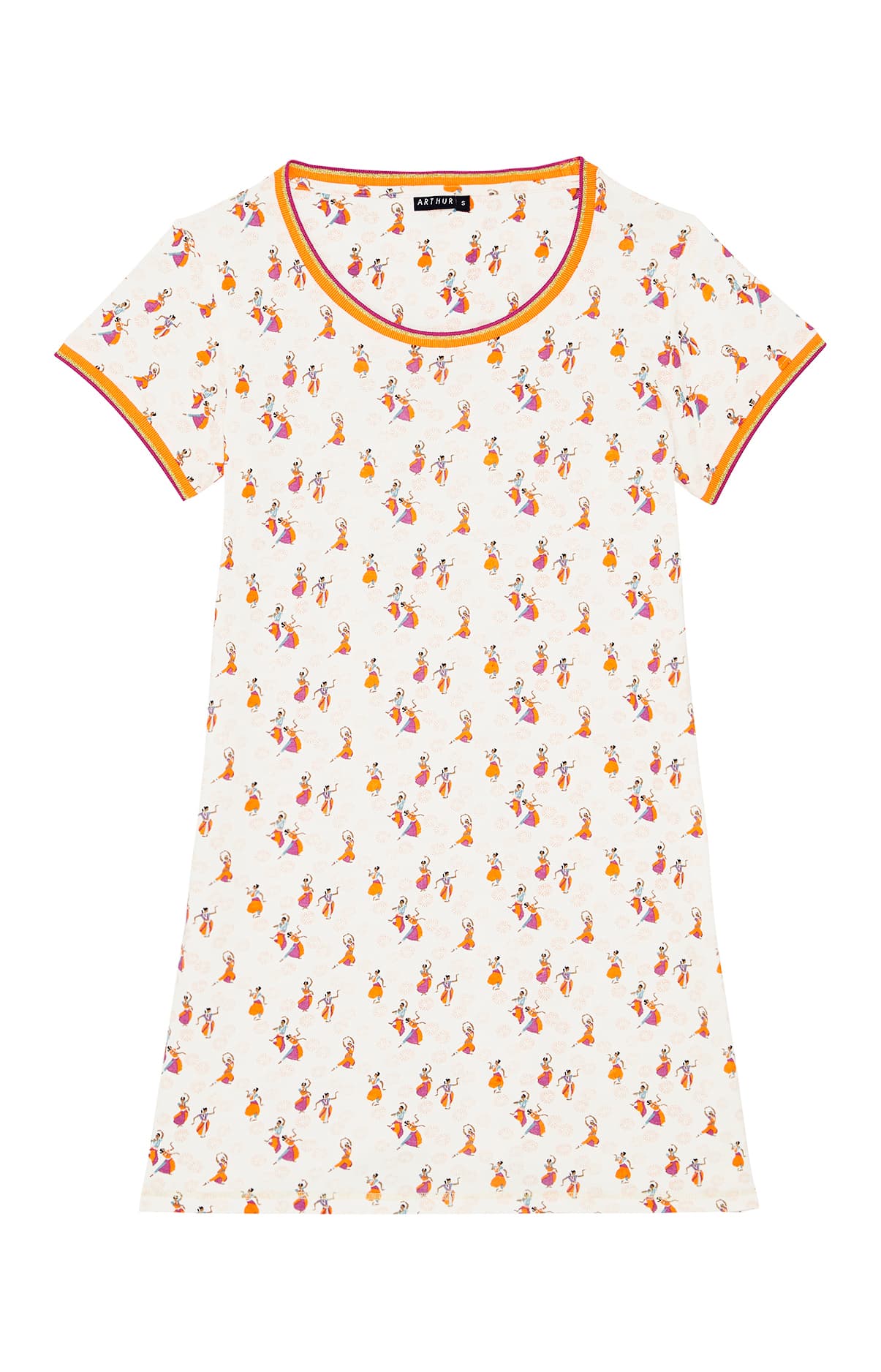 arthur-bob-nuit-indienne-chemise-de-nuit-coton image 3