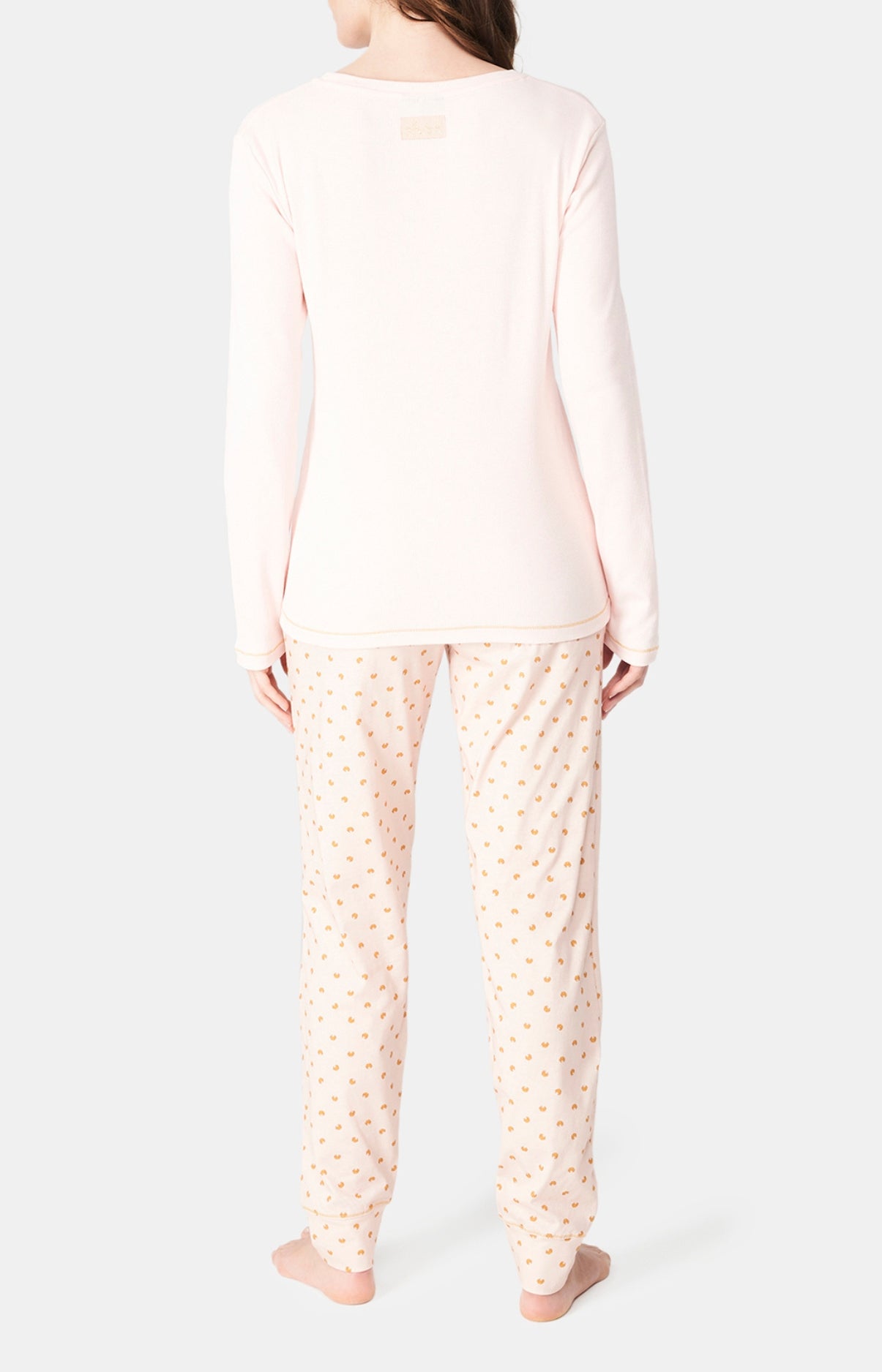 arthur-bob-petit-croissant-pyjama-femme-rose-coton-bio image 5