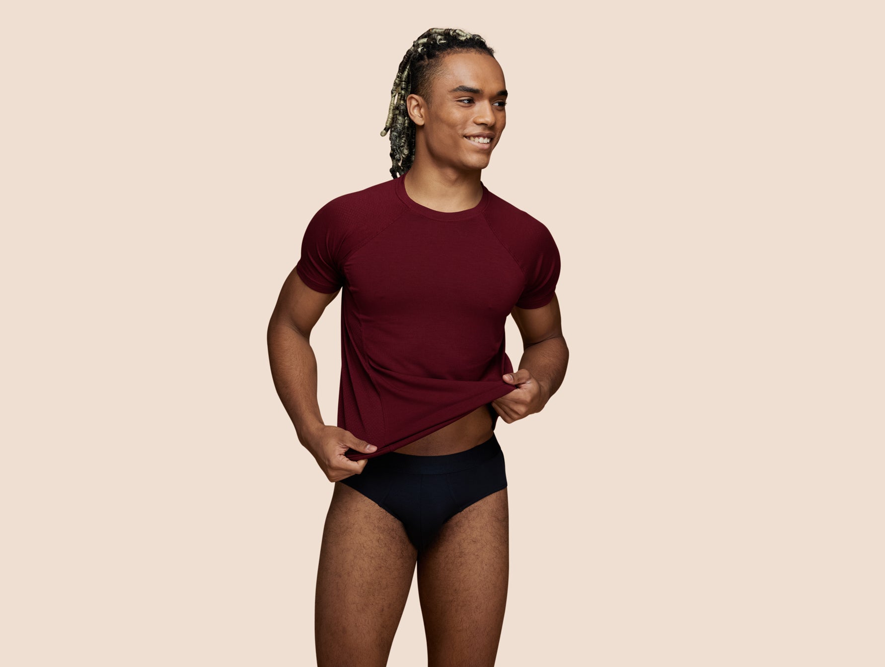p-trone-slip-sport-slip-homme-bleu-marine-m-anti-odeurs image 6