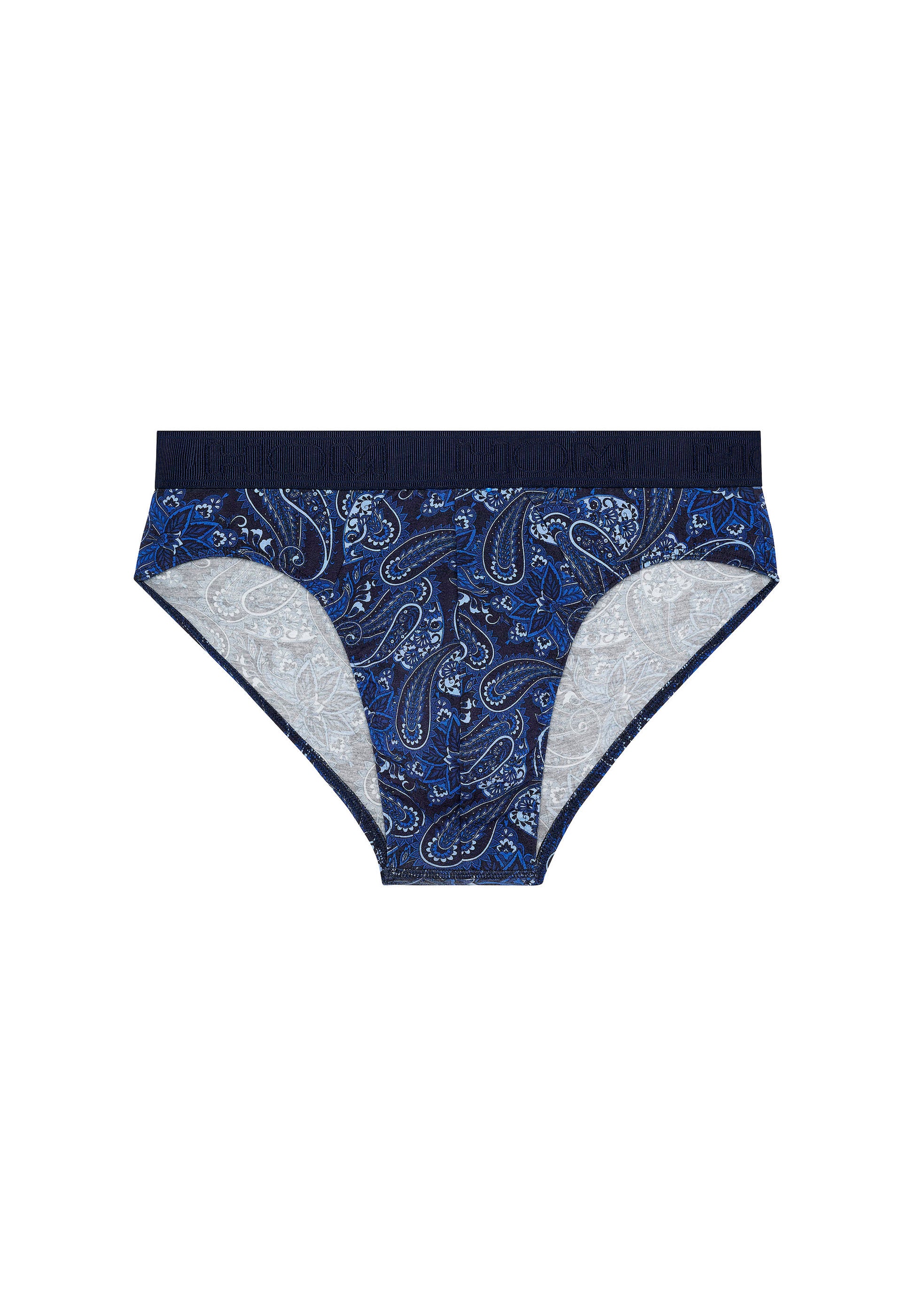 hom-temptation-bohemian-mini-slip-imprim-navy-coton-modal image 1