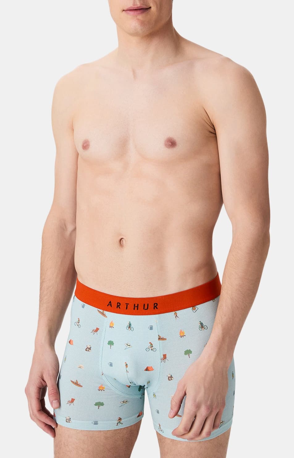 arthur-bob-camping-boxer-coton-bio-celadon image 4