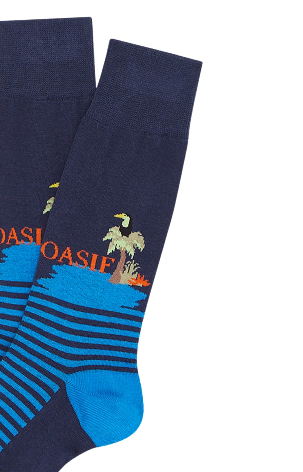 arthur-bob-oasif-chaussettes-homme-marine-coton-bio image 2