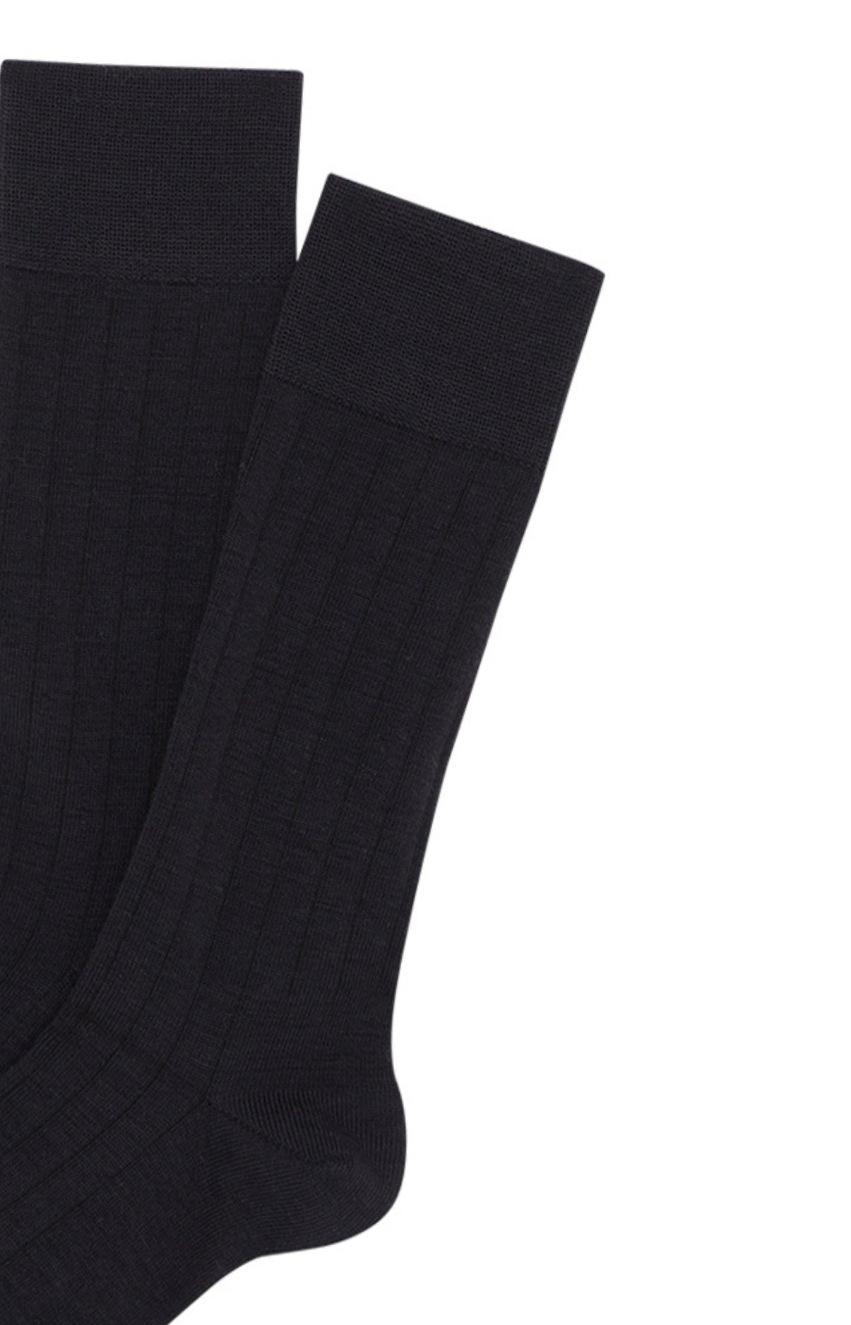 arthur-bob-navy-chaussettes-homme-laine-coton image 2
