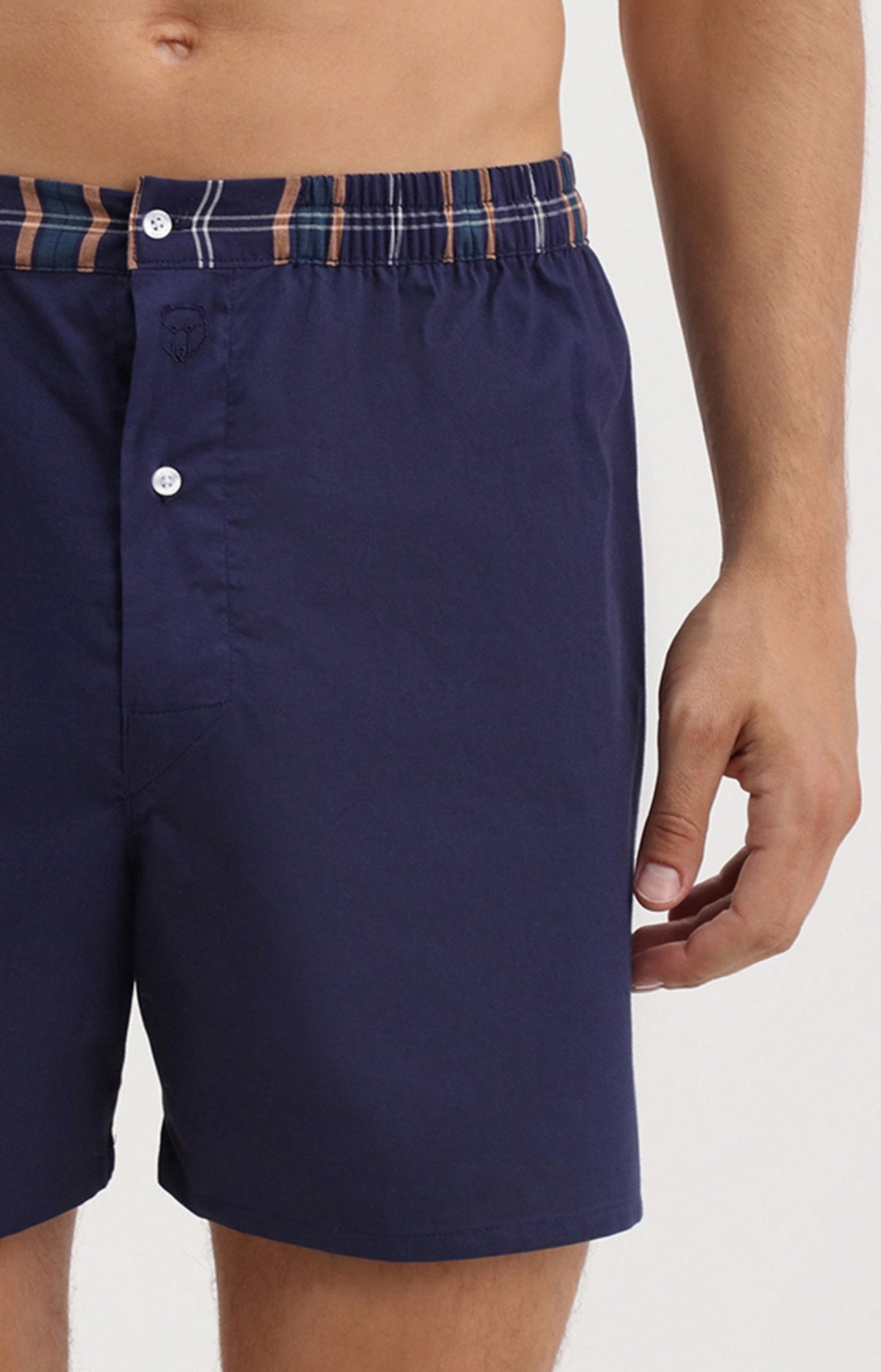 arthur-le-club-munich-cale-on-homme-navy-coton image 1