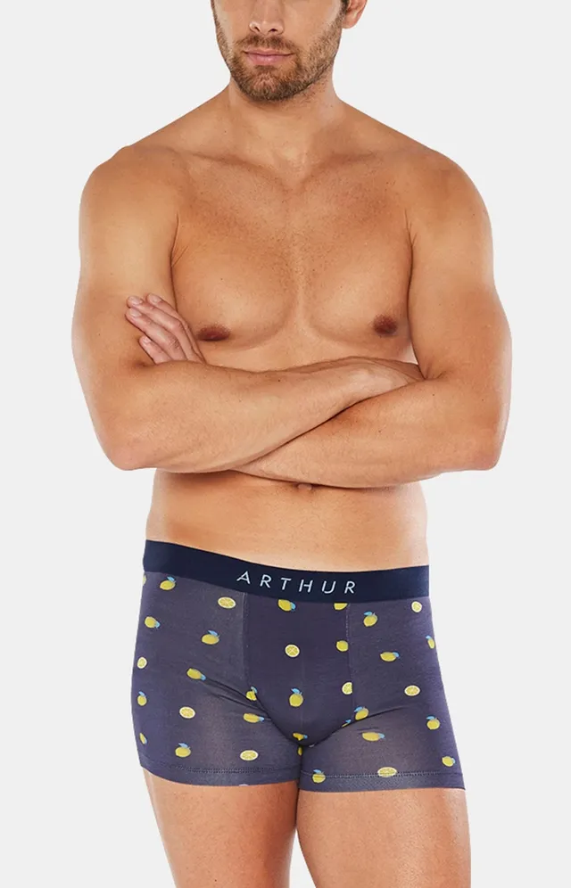 arthur-bob-lemon-boxer-marine-l-citrons-coton-bio image 1