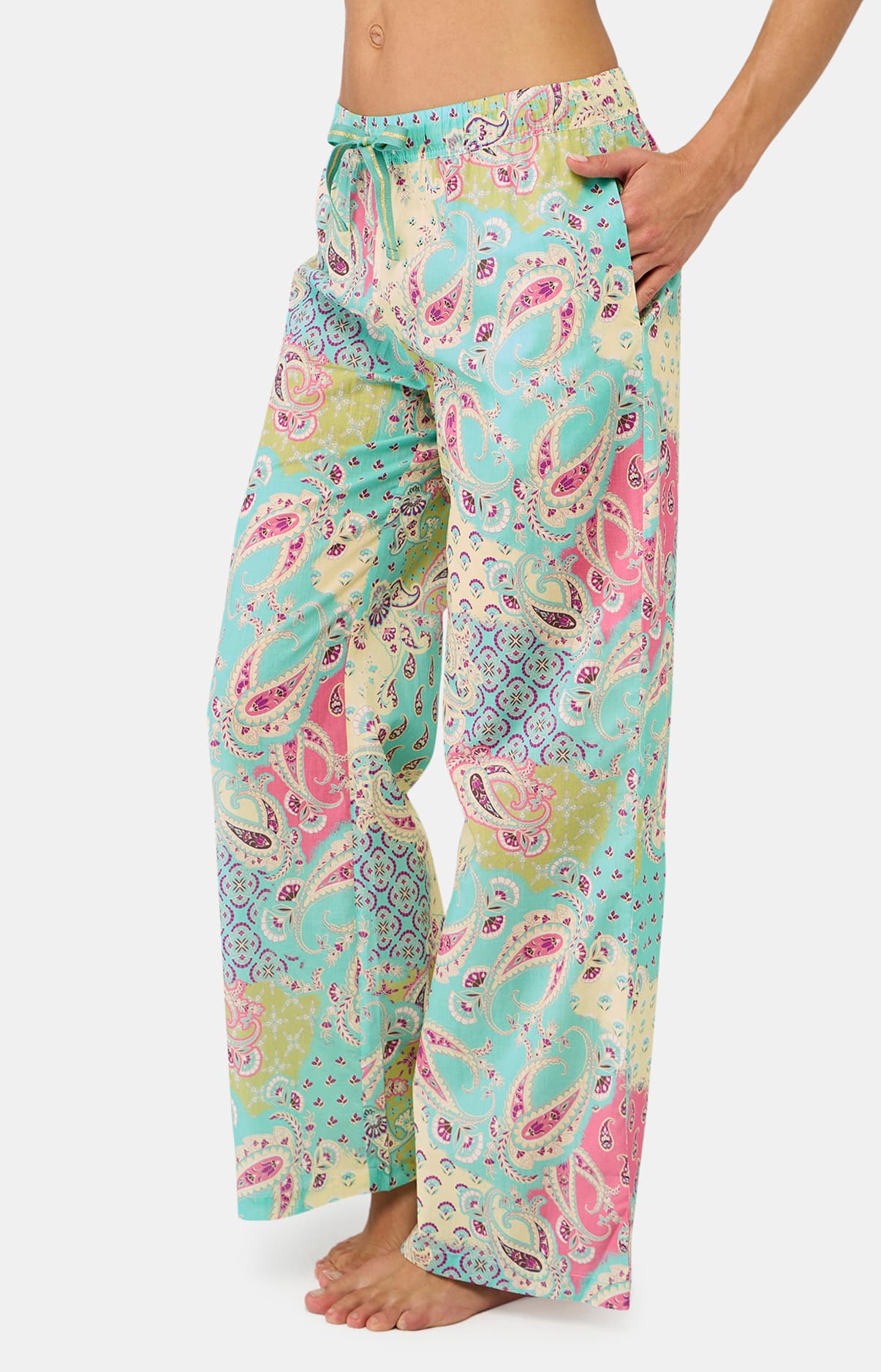 arthur-bob-paisley-pantalon-pyjama-coton-multicolore image 2