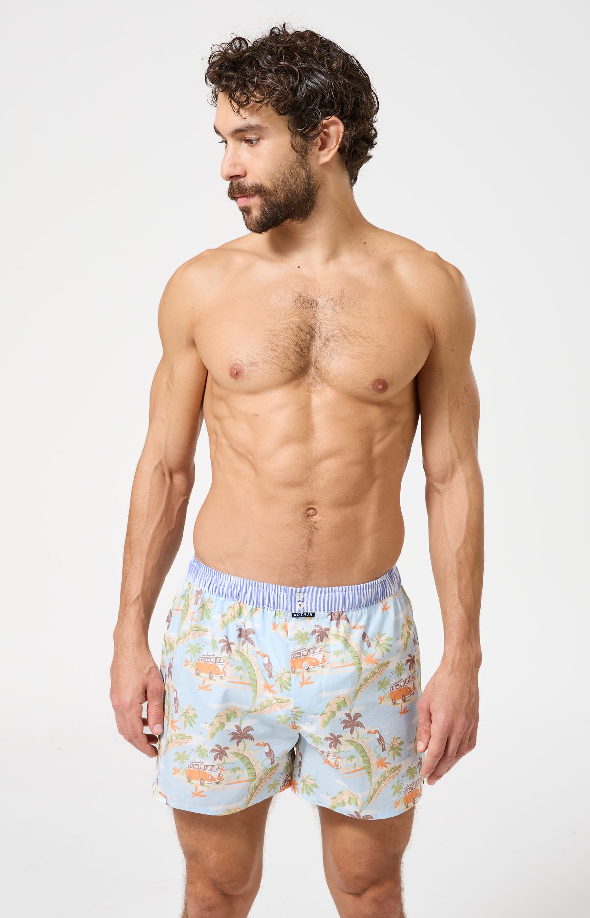 arthur-le-club-cale-on-1226-suspensoir-multicolore-coton image 2