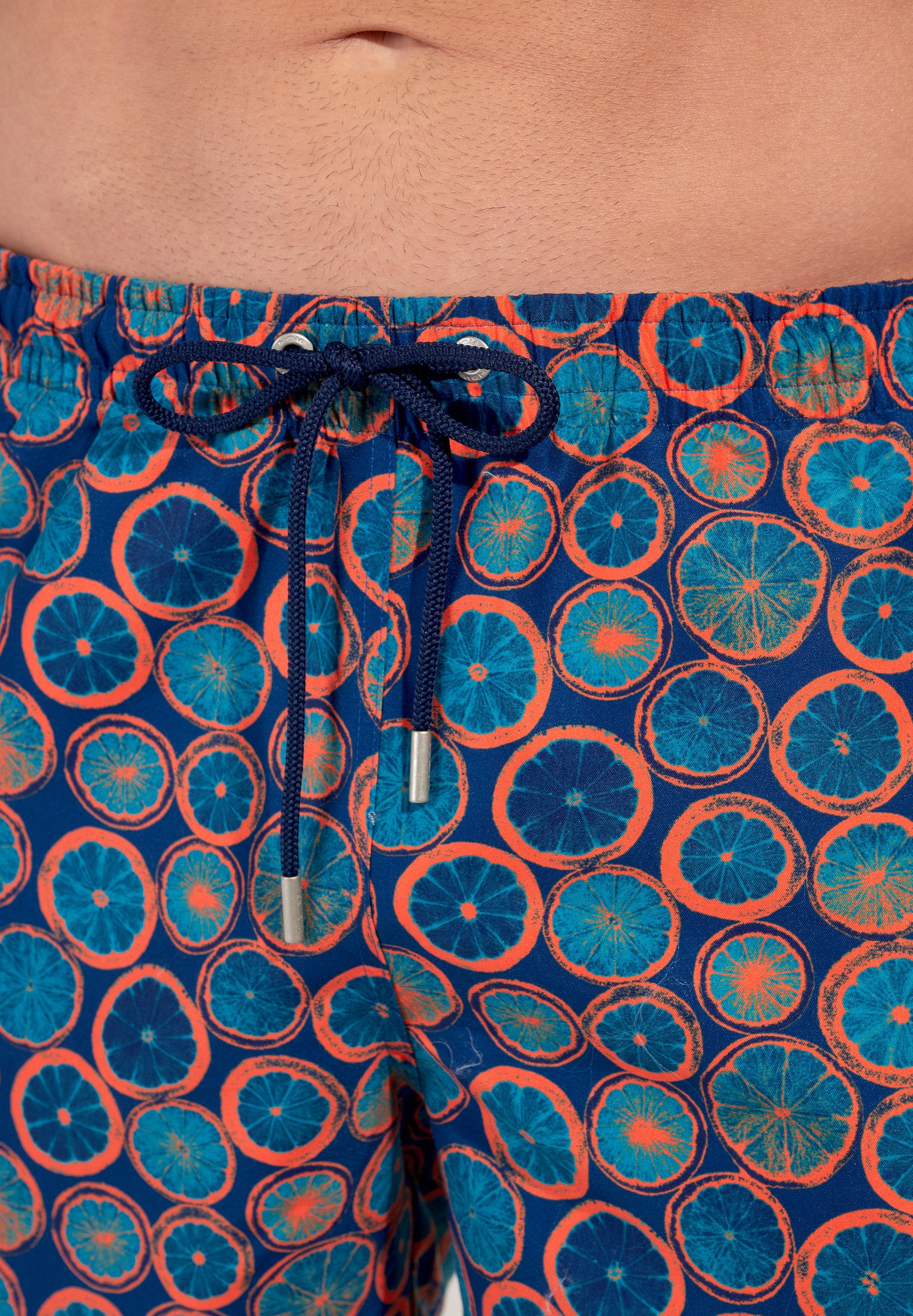 hom-h-fresh-trapani-short-de-bain-homme-bleu-oranges image 4