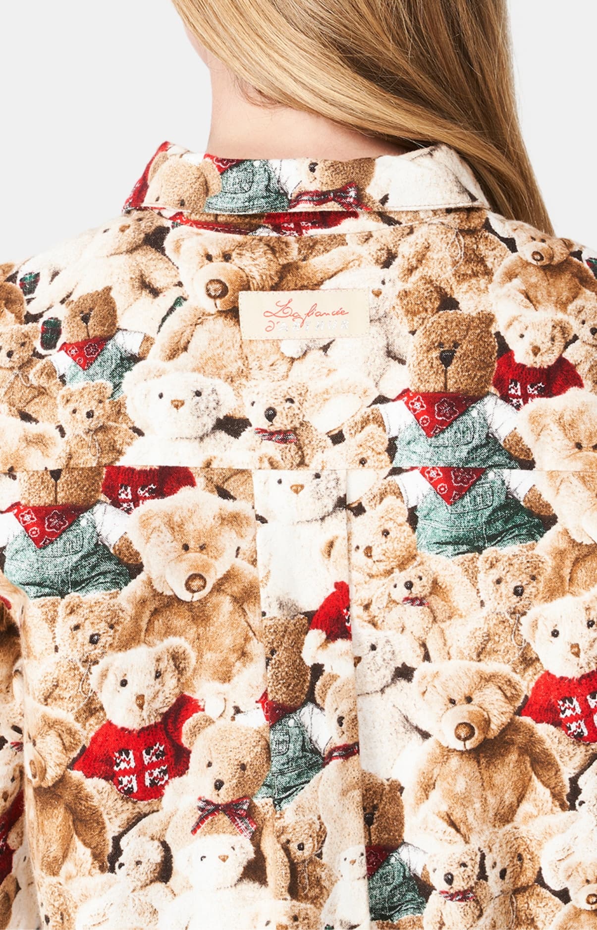 arthur-bob-chemise-de-nuit-pilou-brun-teddy-brun image 6