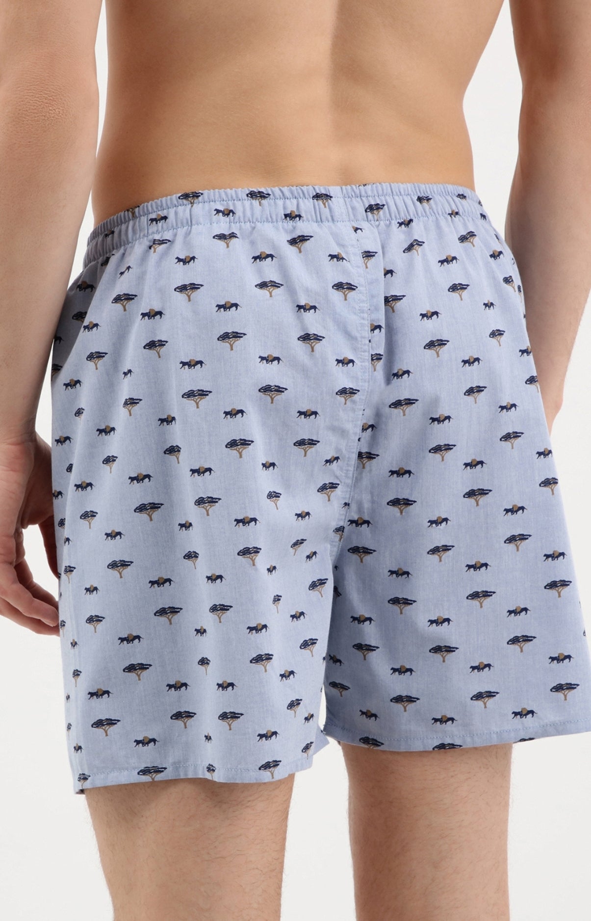 arthur-le-club-safari-cale-on-homme-popeline-coton-jean image 3