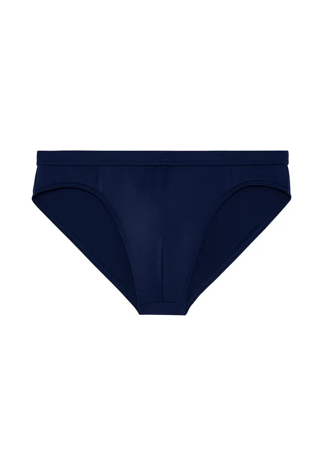 hom-h-fresh-sea-life-slip-de-bain-homme-mini-brief-navy image 1