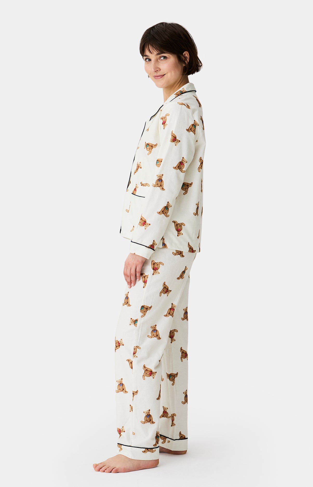 arthur-bob-old-teddy-pyjama-boutonn-ivoire-femme image 4