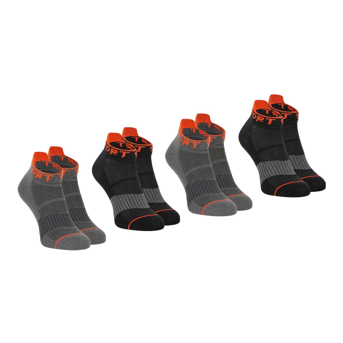 athena-running-lot-4-socquettes-homme-coton-lagon-43-46 image 4