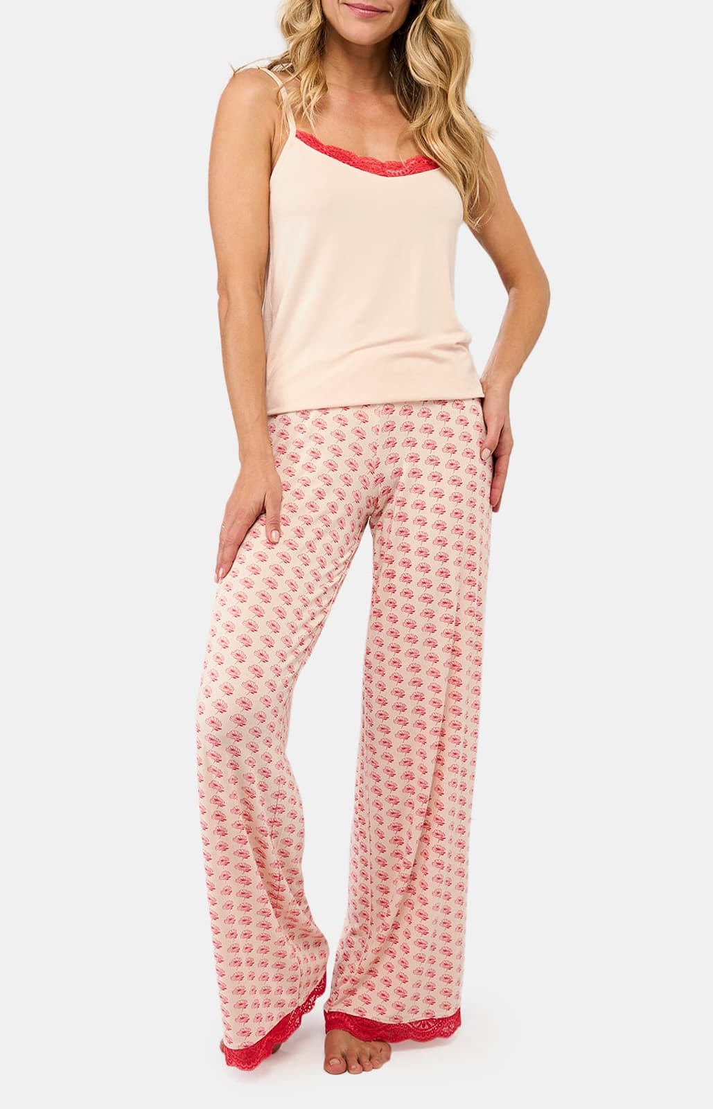 arthur-bob-fleur-safi-pantalon-modal-rose image 4