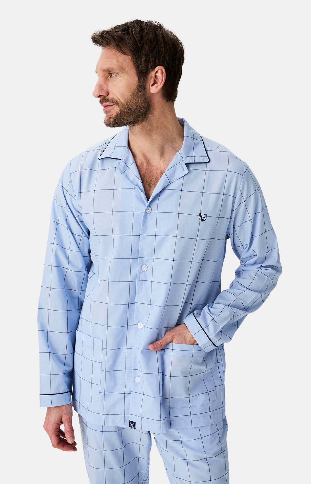 arthur-bob-n-009-pyjama-coton-homme-ciel image 2