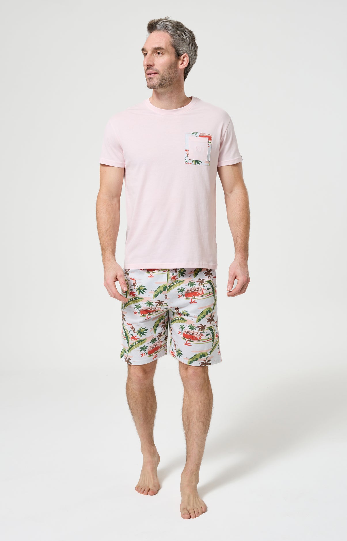 arthur-bob-pyjashort-van-life-homme-coton-bio-multicolore image 1