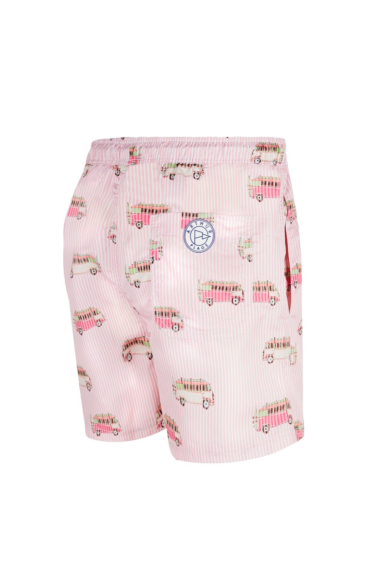 arthur-bob-van-short-de-bain-recycl-rose image 4