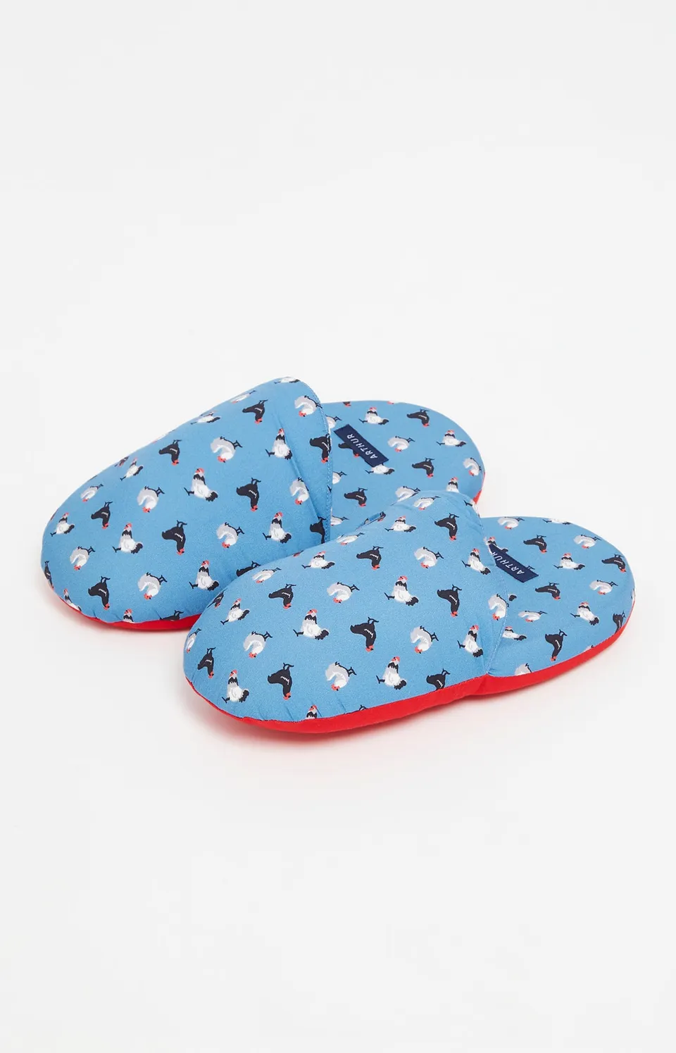arthur-bob-poule-pantoufles-acier-coton-bio-43-45 image 1