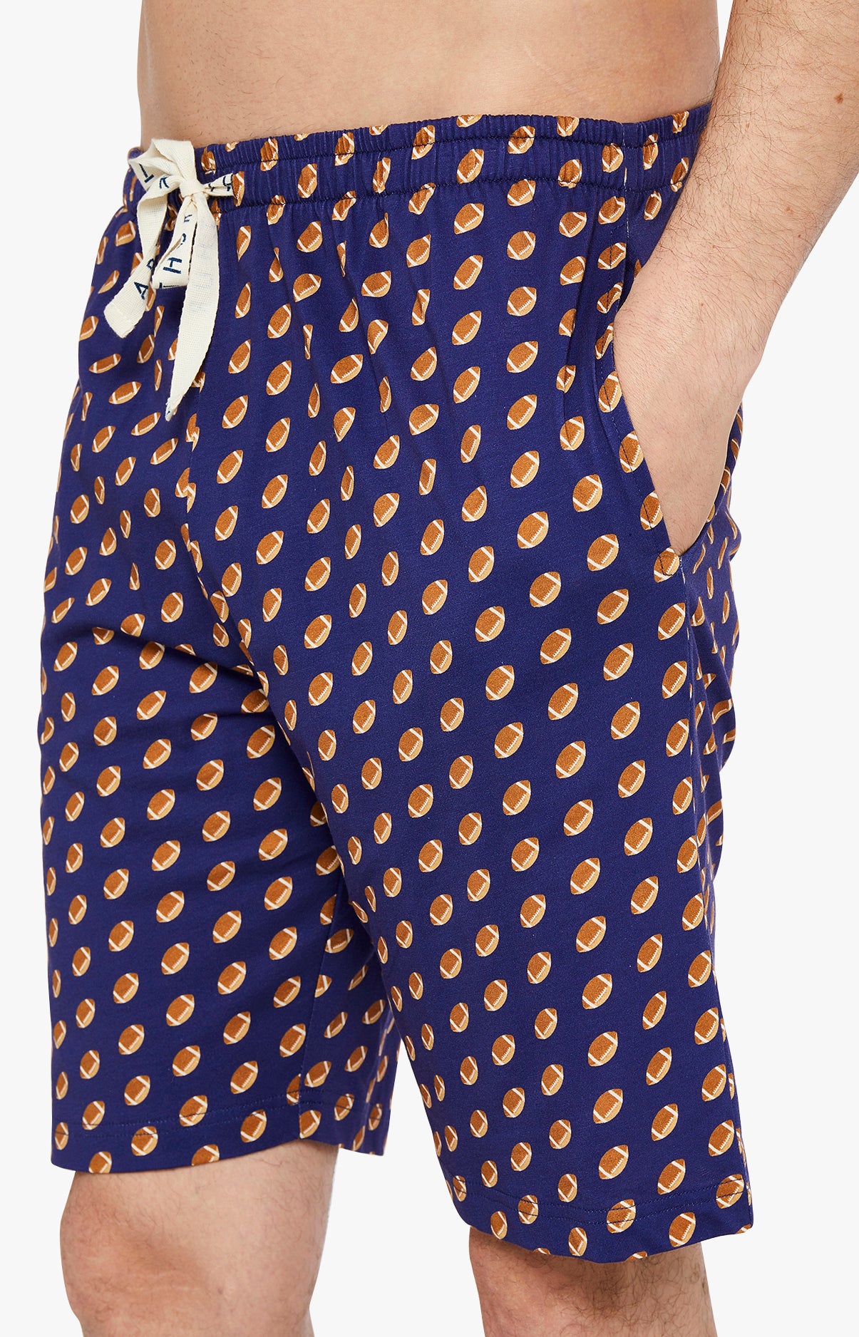 arthur-rugby-pyjashort-homme-coton-bio-marine-l image 6