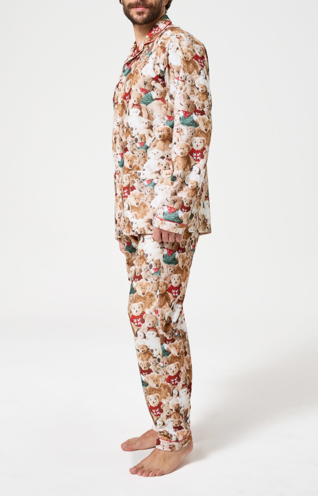 arthur-bob-pyjama-monsieur-teddy-pilou-brun-homme image 4