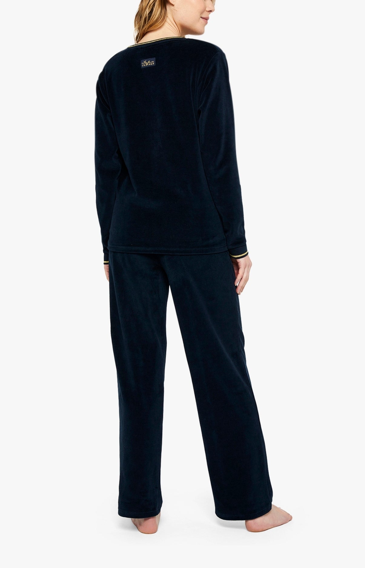 arthur-bob-oiseau-de-nuit-pyjama-noir-coton image 4