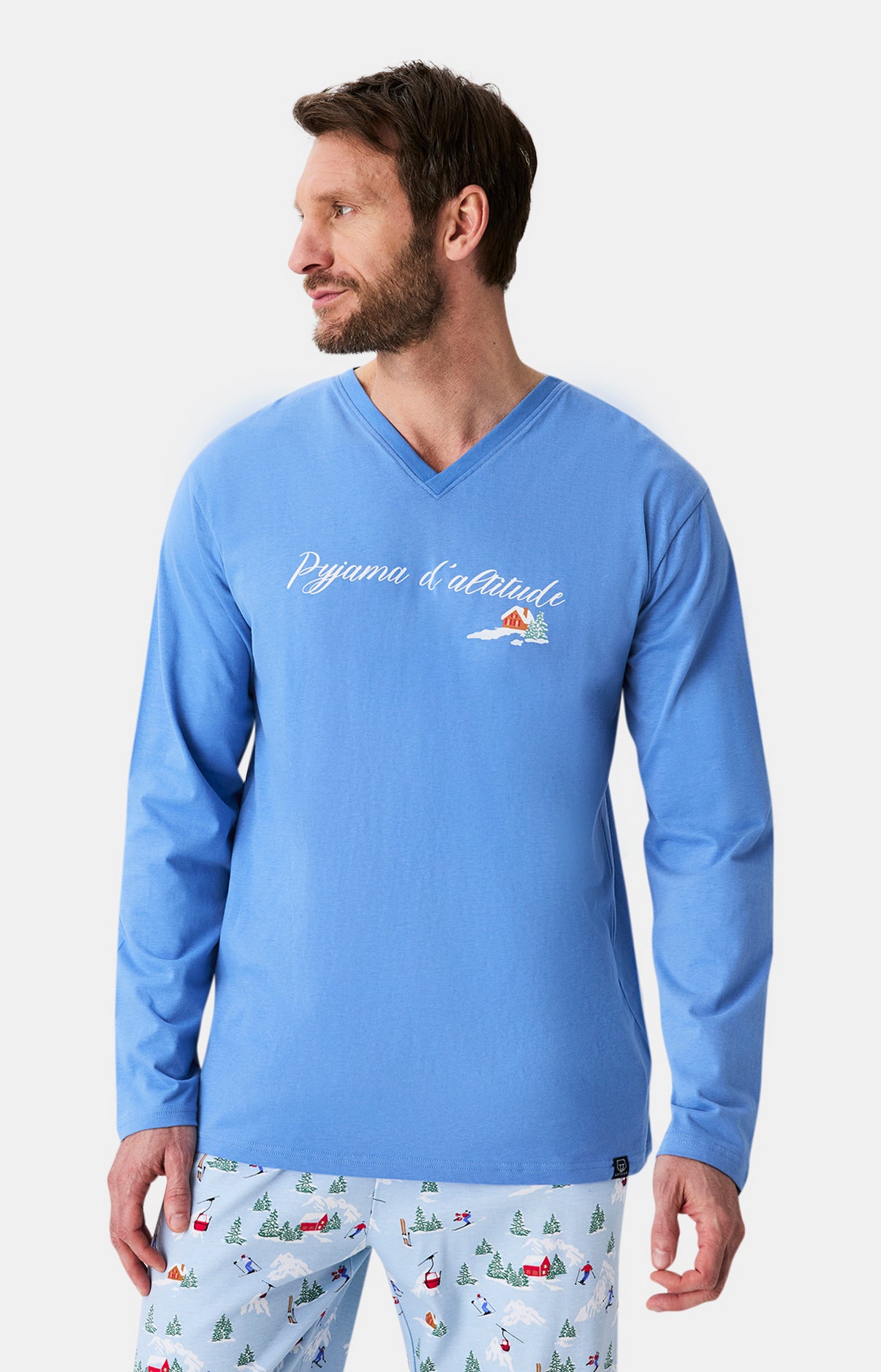 arthur-bob-pyjama-no-l-en-altitude-coton-bio-ciel image 4