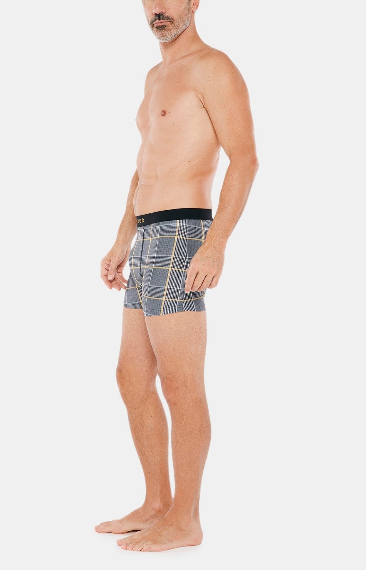 arthur-bob-boxer-charles-microfibre-gris image 4