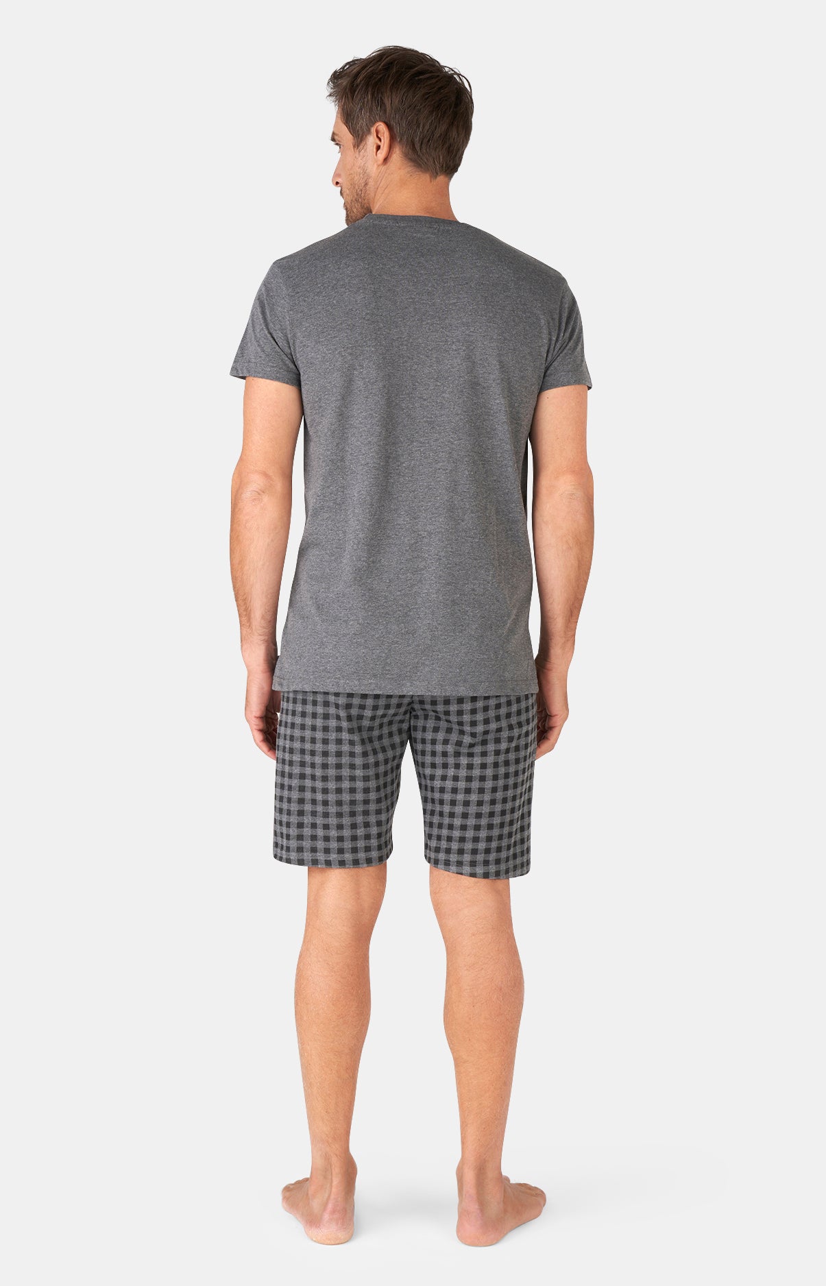 arthur-bob-karl-pyjashort-homme-coton-bio-gris image 5