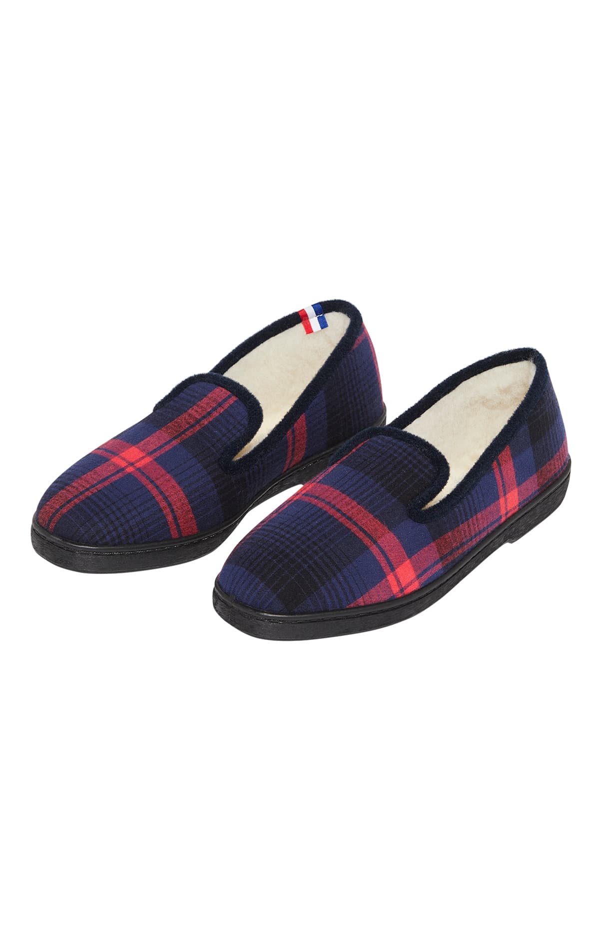 arthur-bob-charentaises-yale-chaussons-marine-laine-france image 2