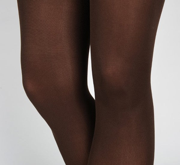 archiduchesse-fantaisie-collant-marron-chocolat-40-deniers-microfibre image 3
