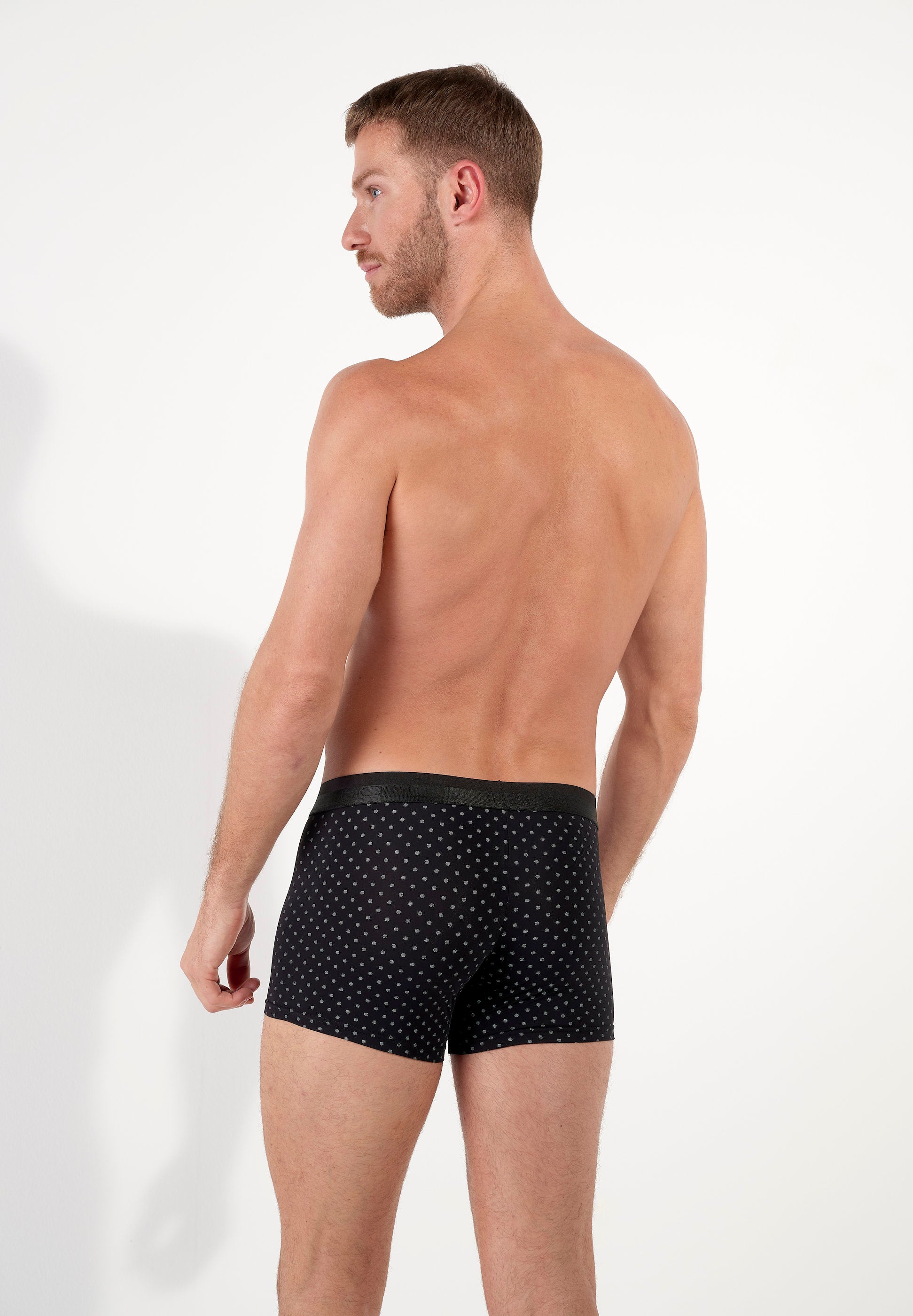 hom-max-boxer-brief-homme-black-print-microfibre-l-gant image 3