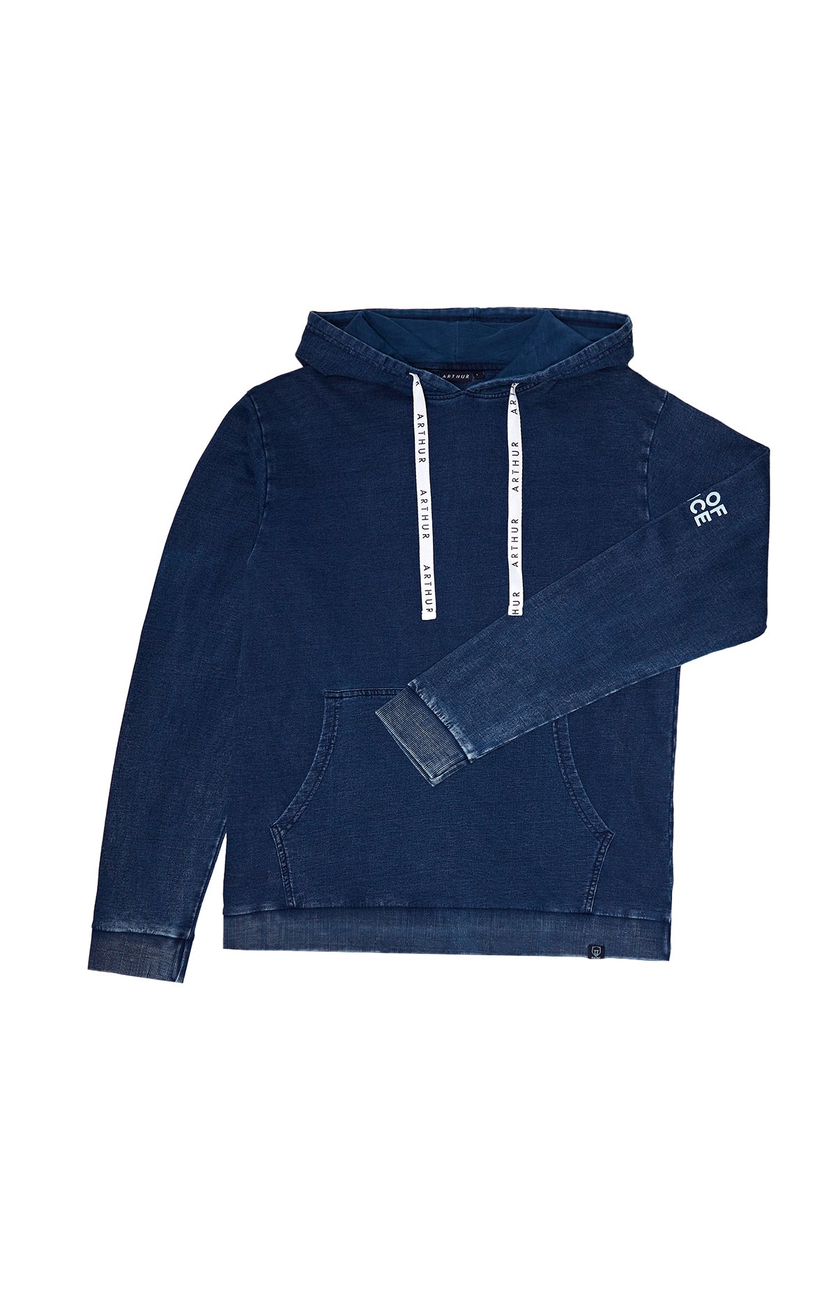 arthur-bob-out-of-office-hoodie-homme-denim-coton-bio image 3