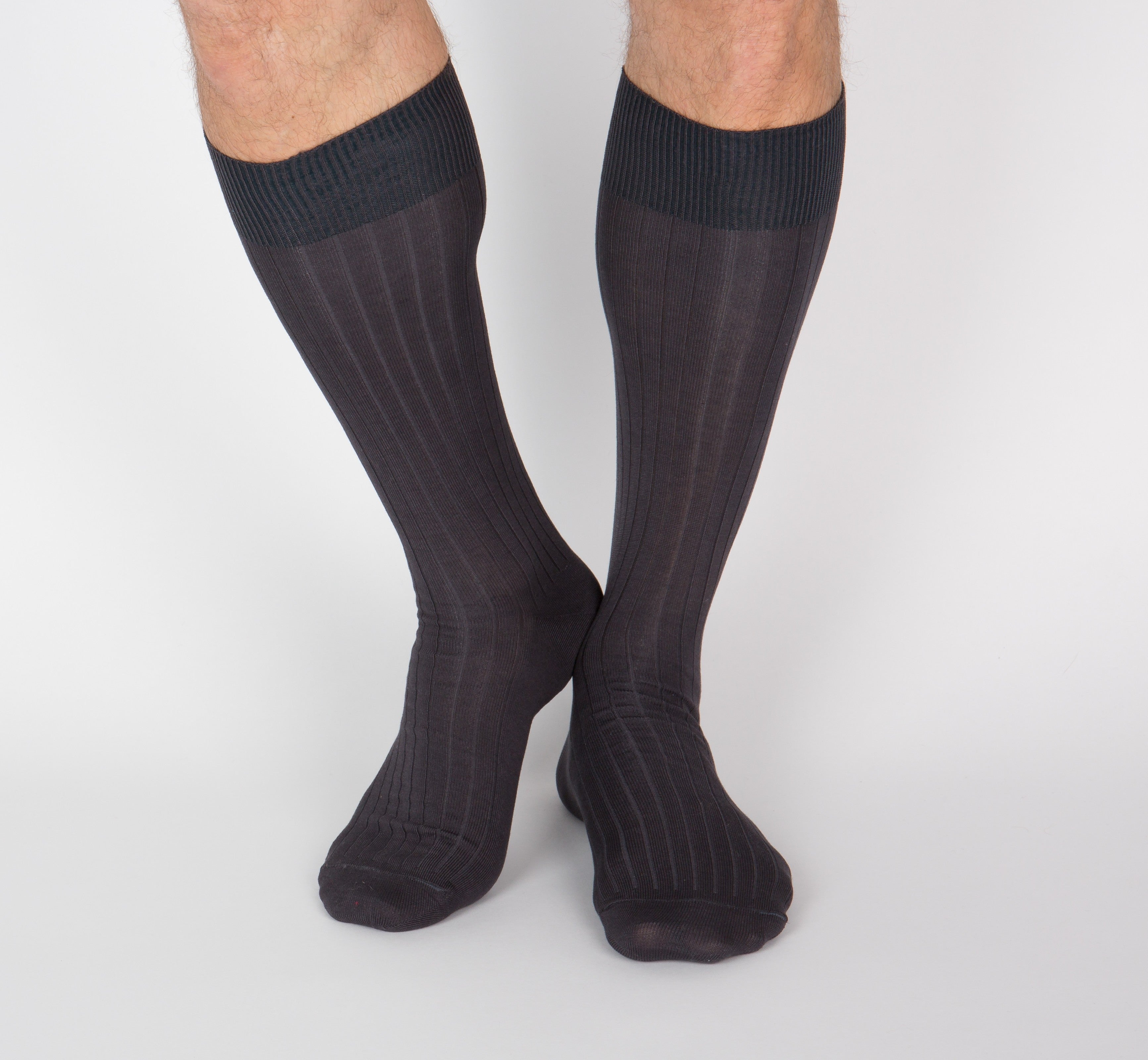 archiduchesse-de-luxe-gris-anthracite-chaussettes-fil-d-cosse image 6