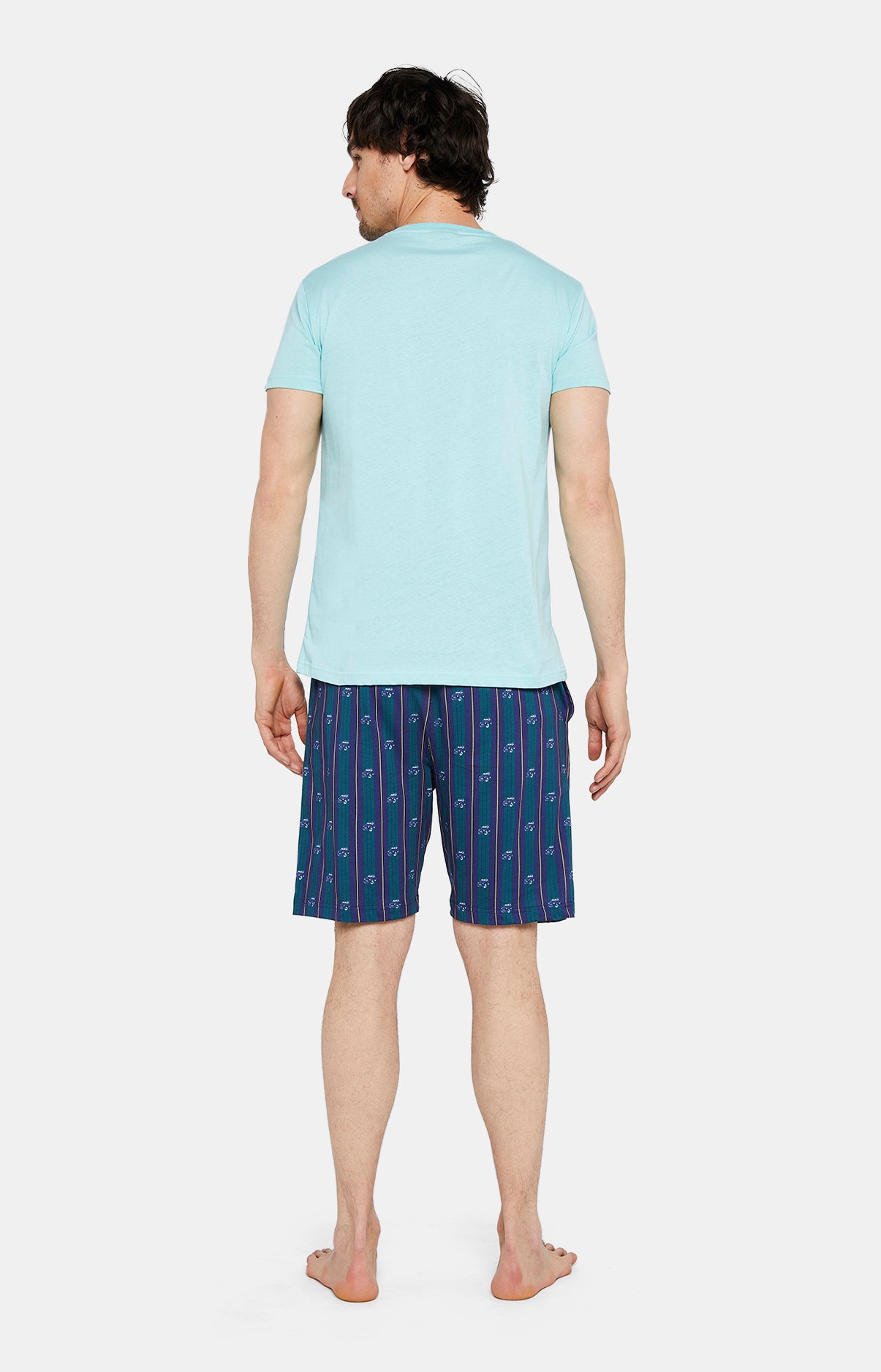 arthur-bob-2cv-infatiguable-pyjashort-marine-coton-bio-homme image 4