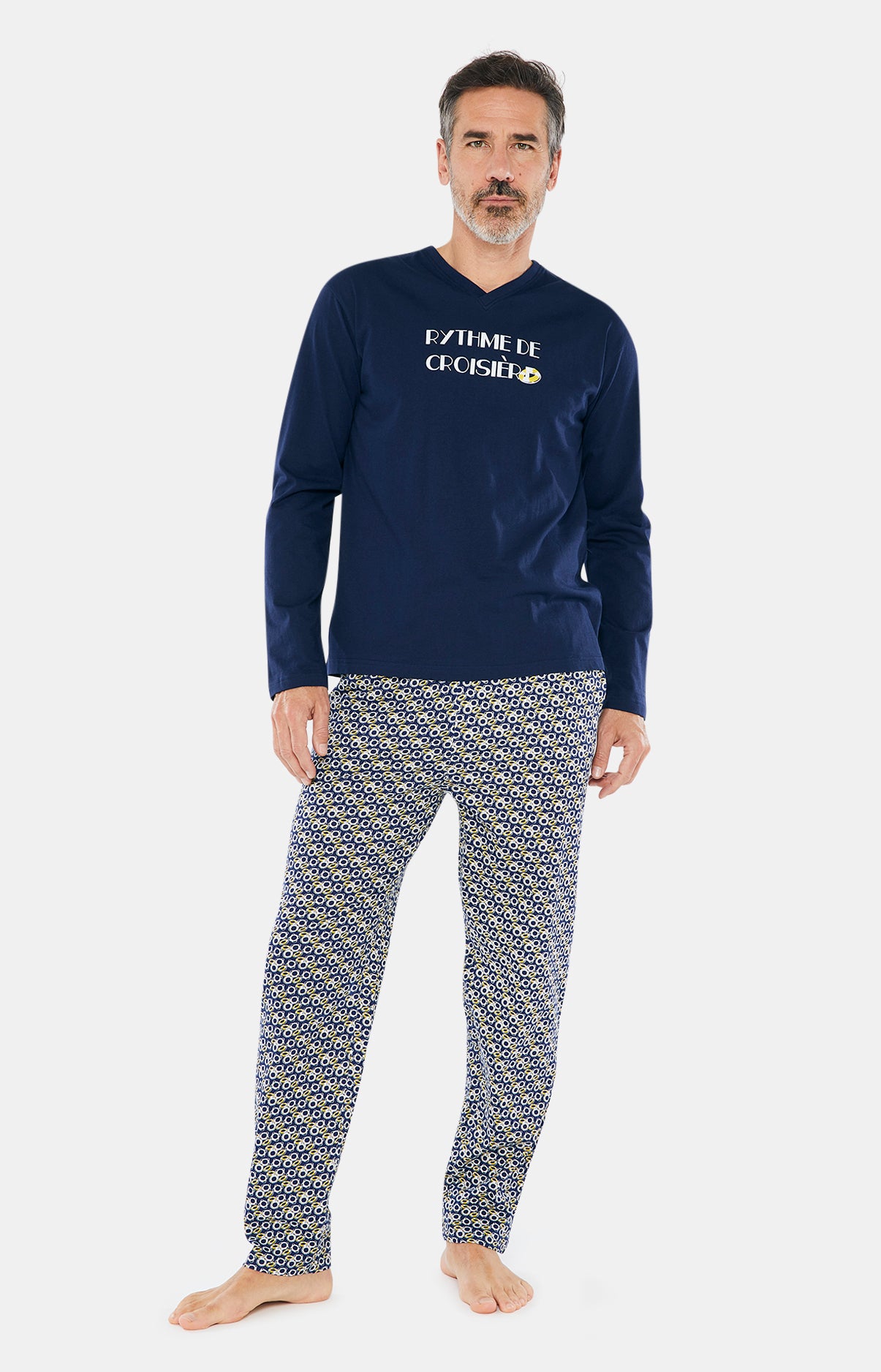 arthur-bob-pyjama-rythme-de-croisi-re-marine-coton image 4