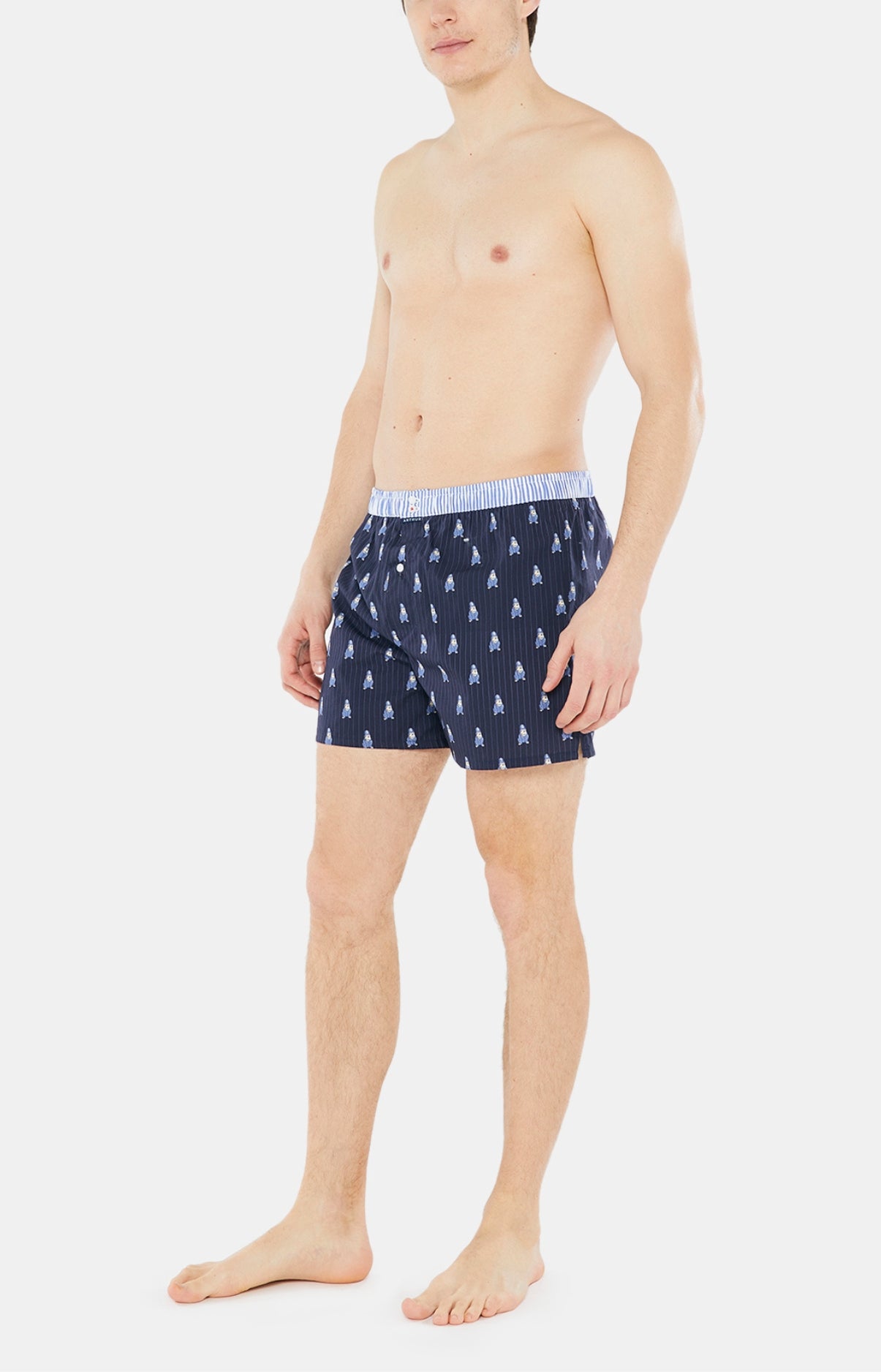 arthur-le-club-n-1006-cale-on-homme-marine-coton-bio image 4