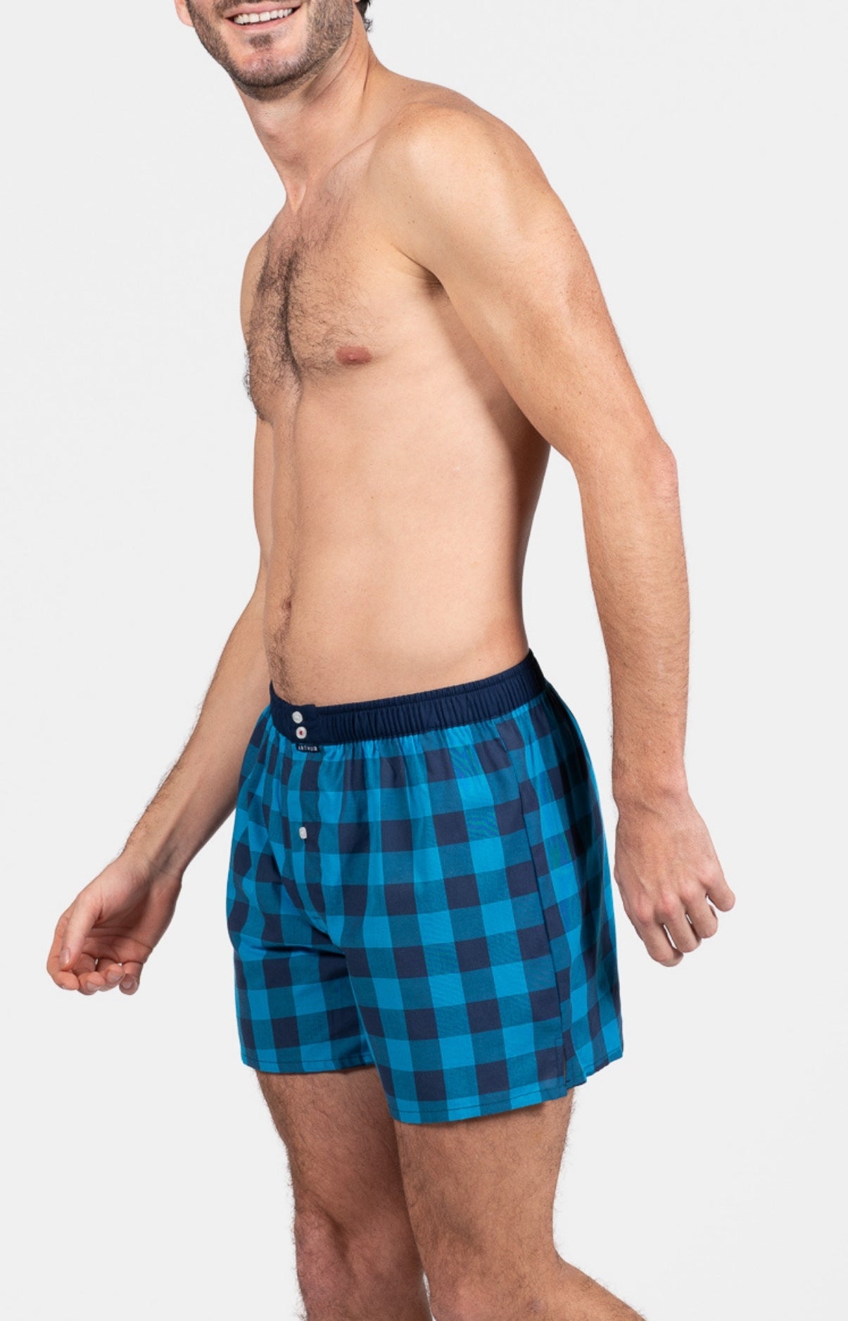 arthur-le-club-n-1133-cale-on-homme-turquoise-coton-bio image 4