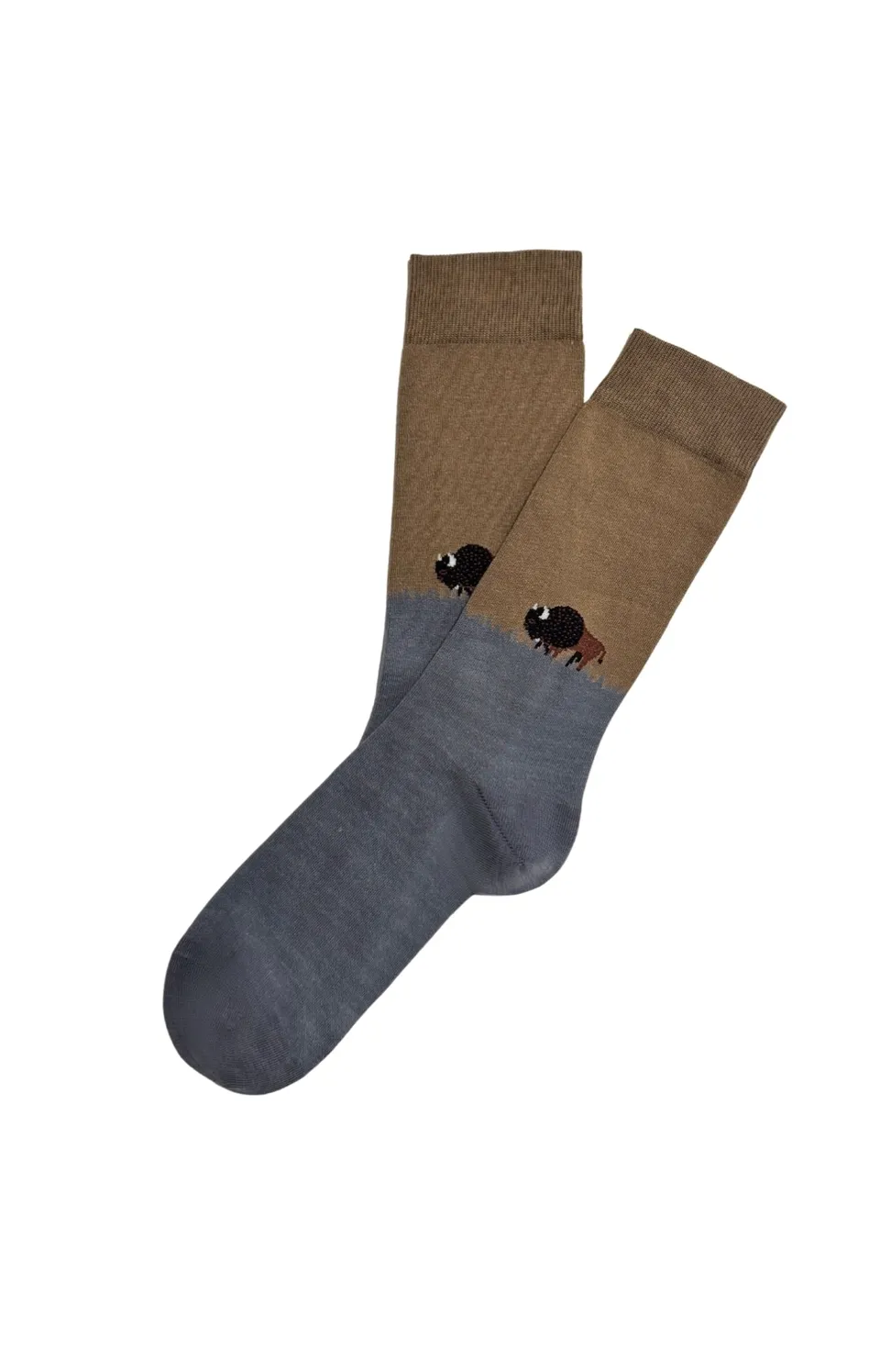 arthur-bob-bison-caramel-chaussettes-coton-caramel-40-46 image 1