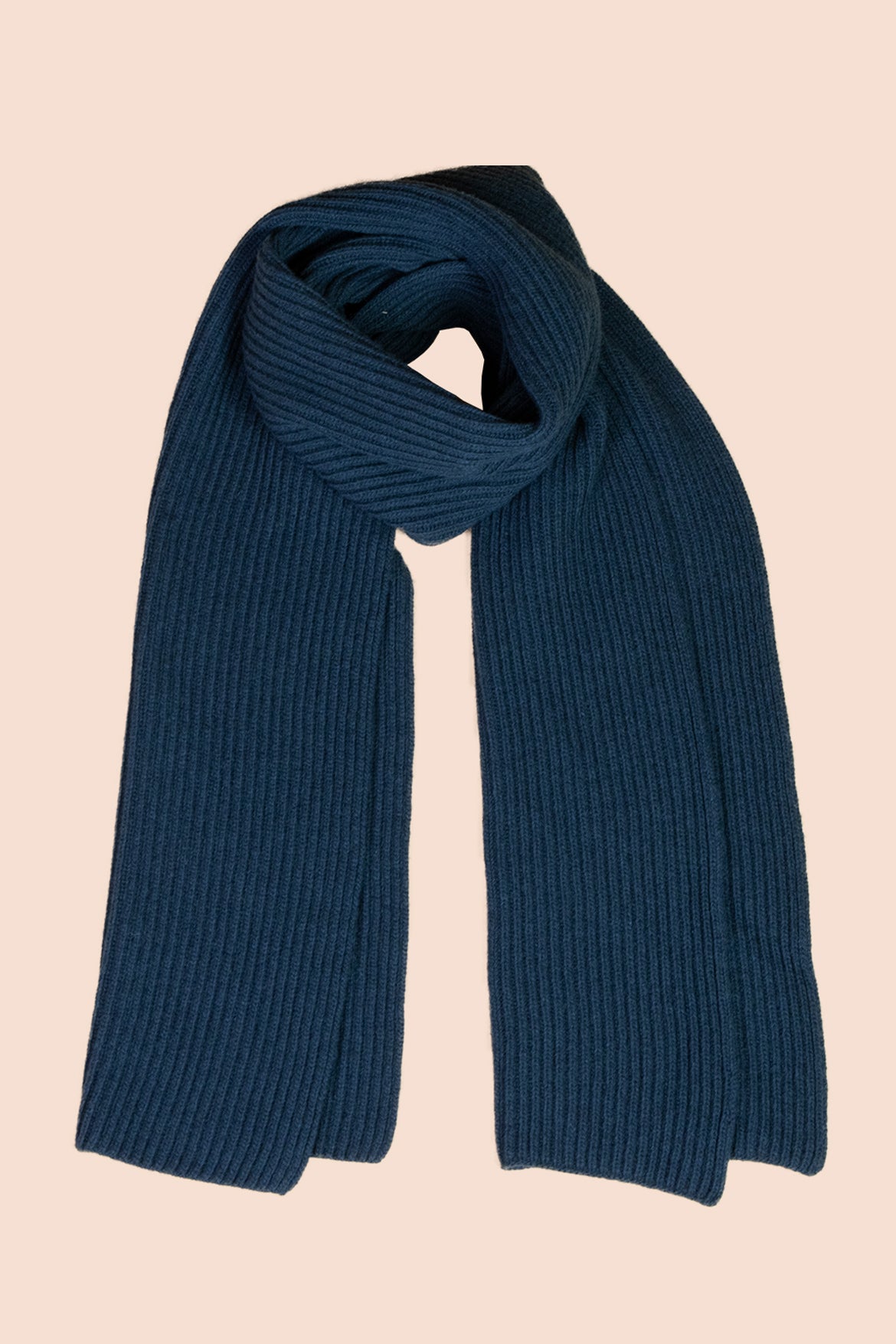 p-trone-charpe-laine-m-rinos-bleu-marine-taille-unique image 2