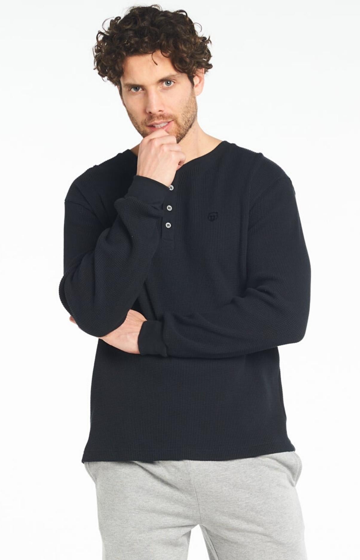 arthur-bob-tee-shirt-uni-t-shirt-homme-noir-coton image 4