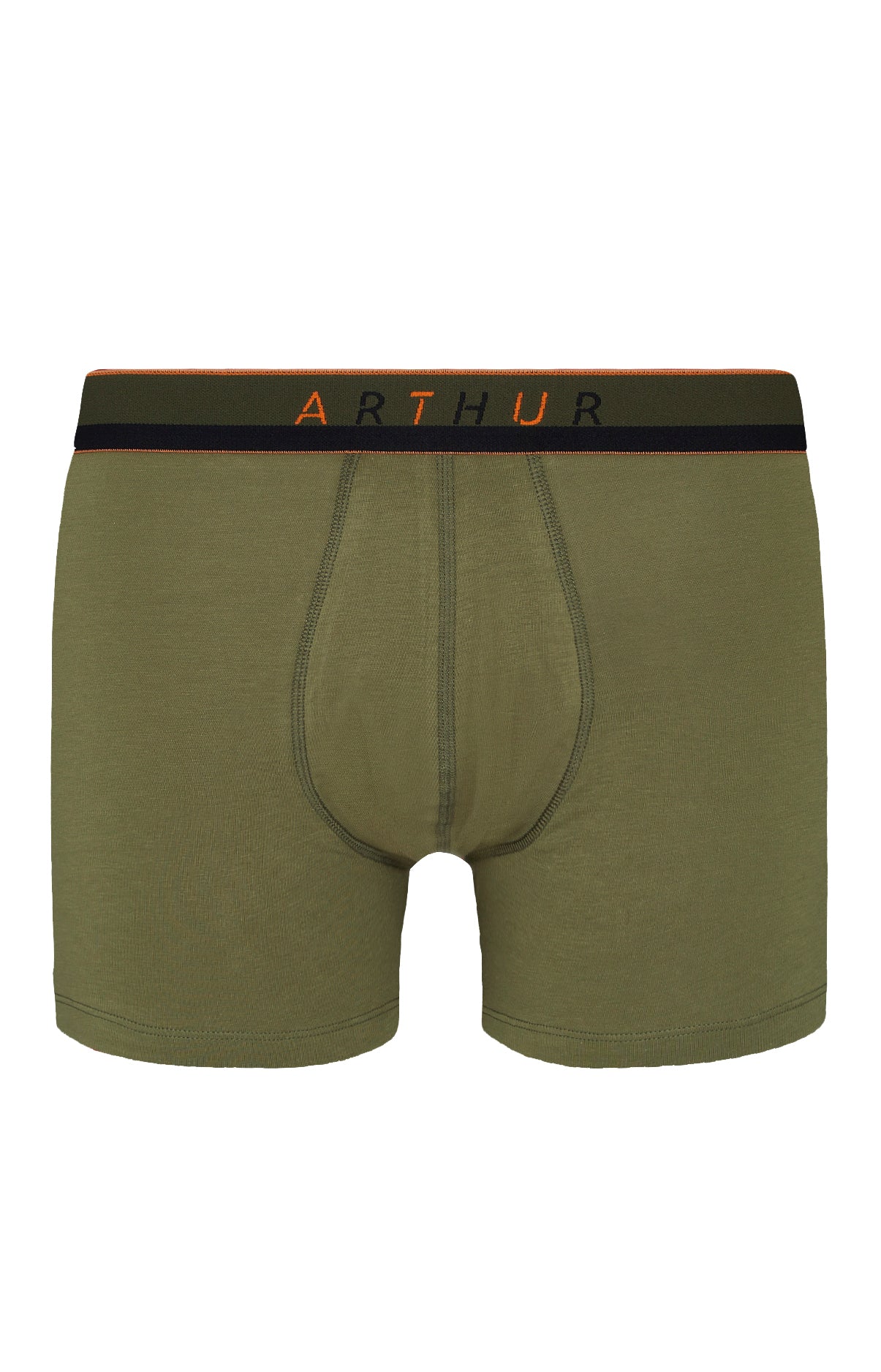 arthur-bob-boxer-slipp-coton-bio-homme-kaki image 3